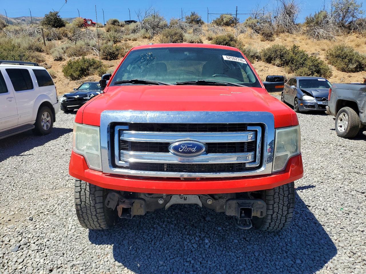2013 Ford F150 Supercrew Red vin: 1FTFW1EF8DKF33820