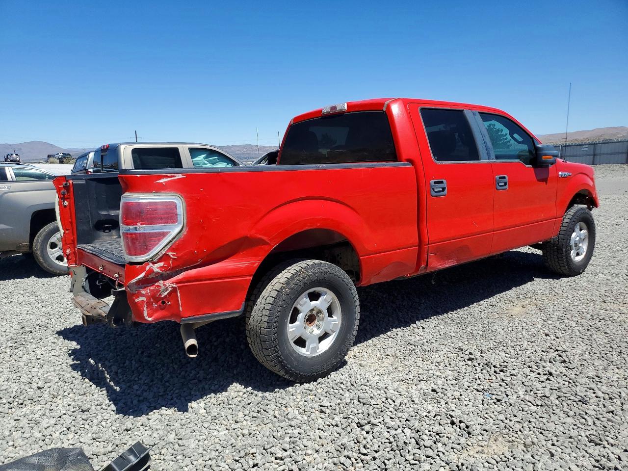 2013 Ford F150 Supercrew Red vin: 1FTFW1EF8DKF33820