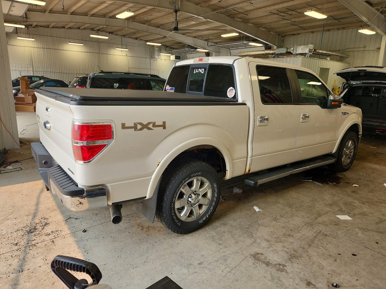2013 Ford F150 Supercrew White vin: 1FTFW1EF8DKF64193