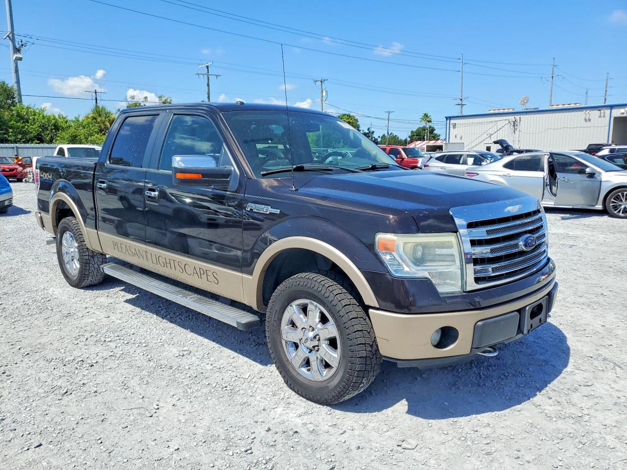 2014 Ford F150 Supercrew Black vin: 1FTFW1EF8EFA05656