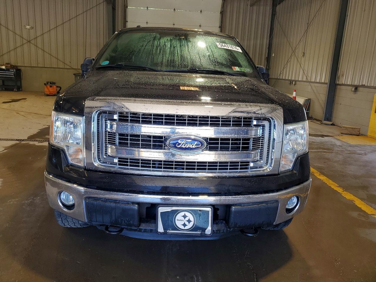2014 Ford F150 Supercrew Black vin: 1FTFW1EF8EFA48586
