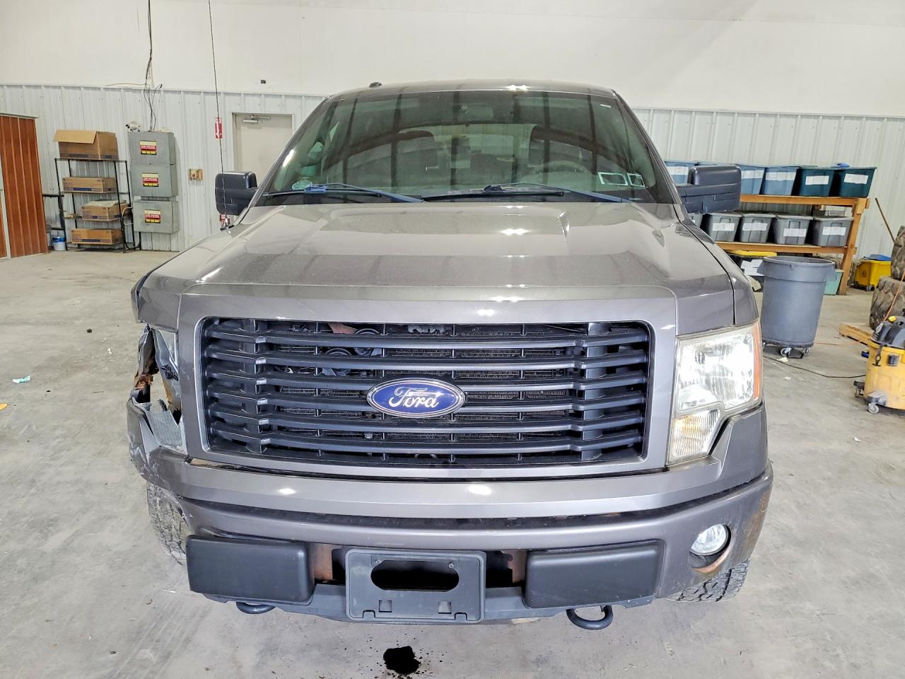 2014 Ford F150 Supercrew Silver vin: 1FTFW1EF8EFA88957