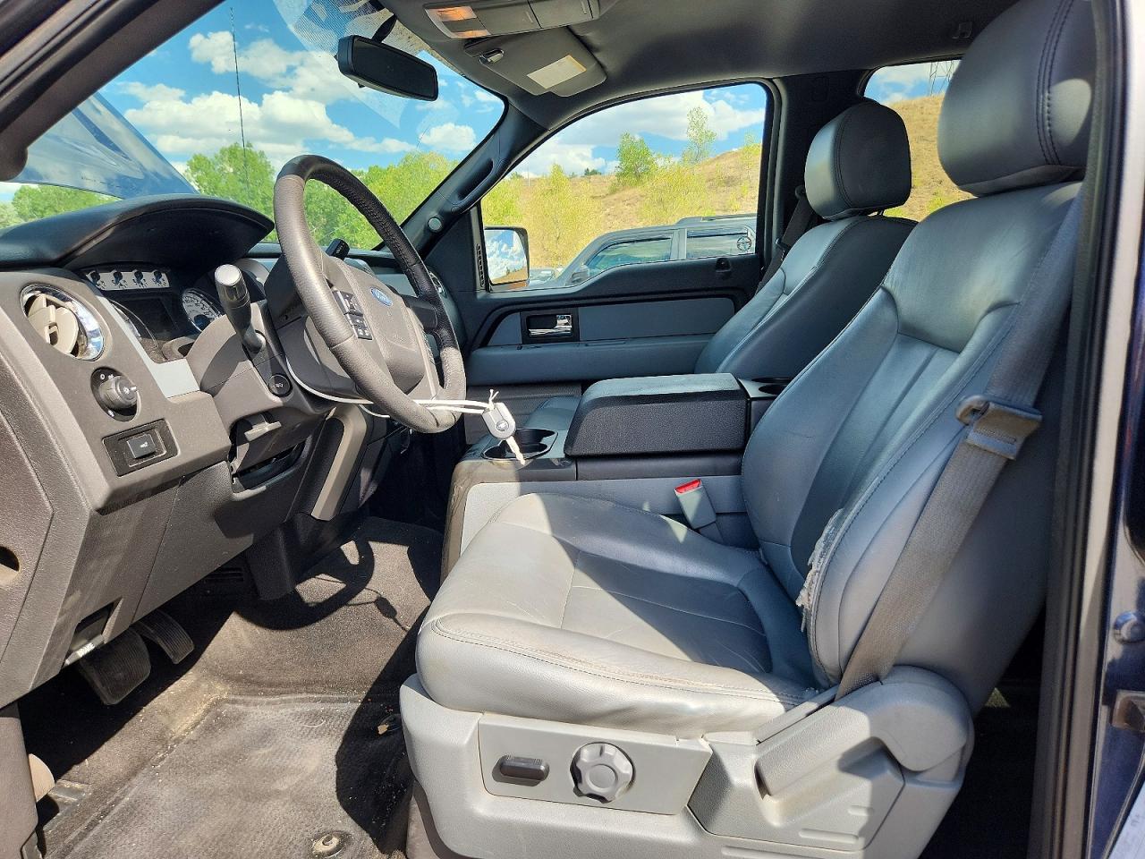2014 Ford F150 Supercrew Blue vin: 1FTFW1EF8EFB34030