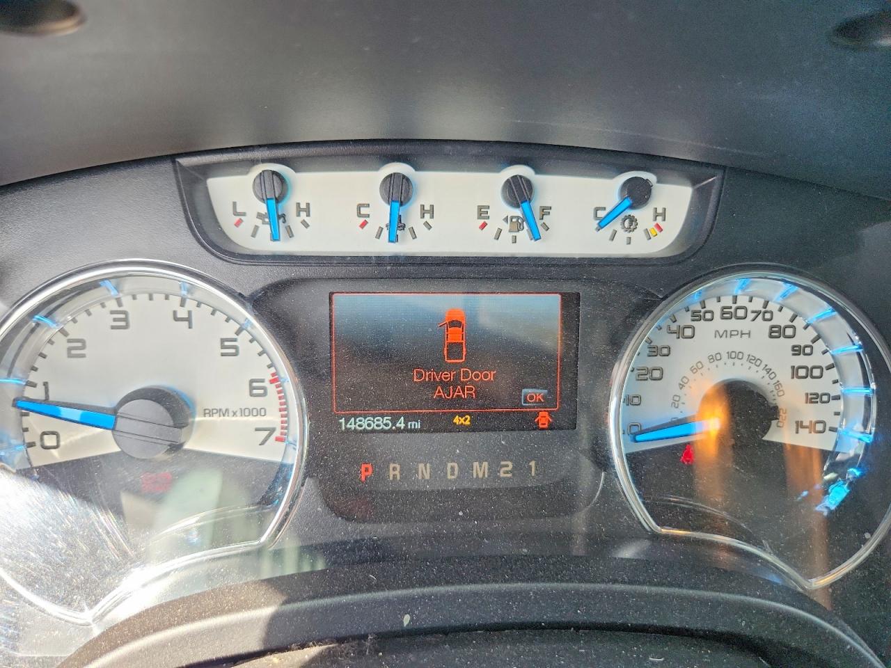 2014 Ford F150 Supercrew Blue vin: 1FTFW1EF8EFB34030