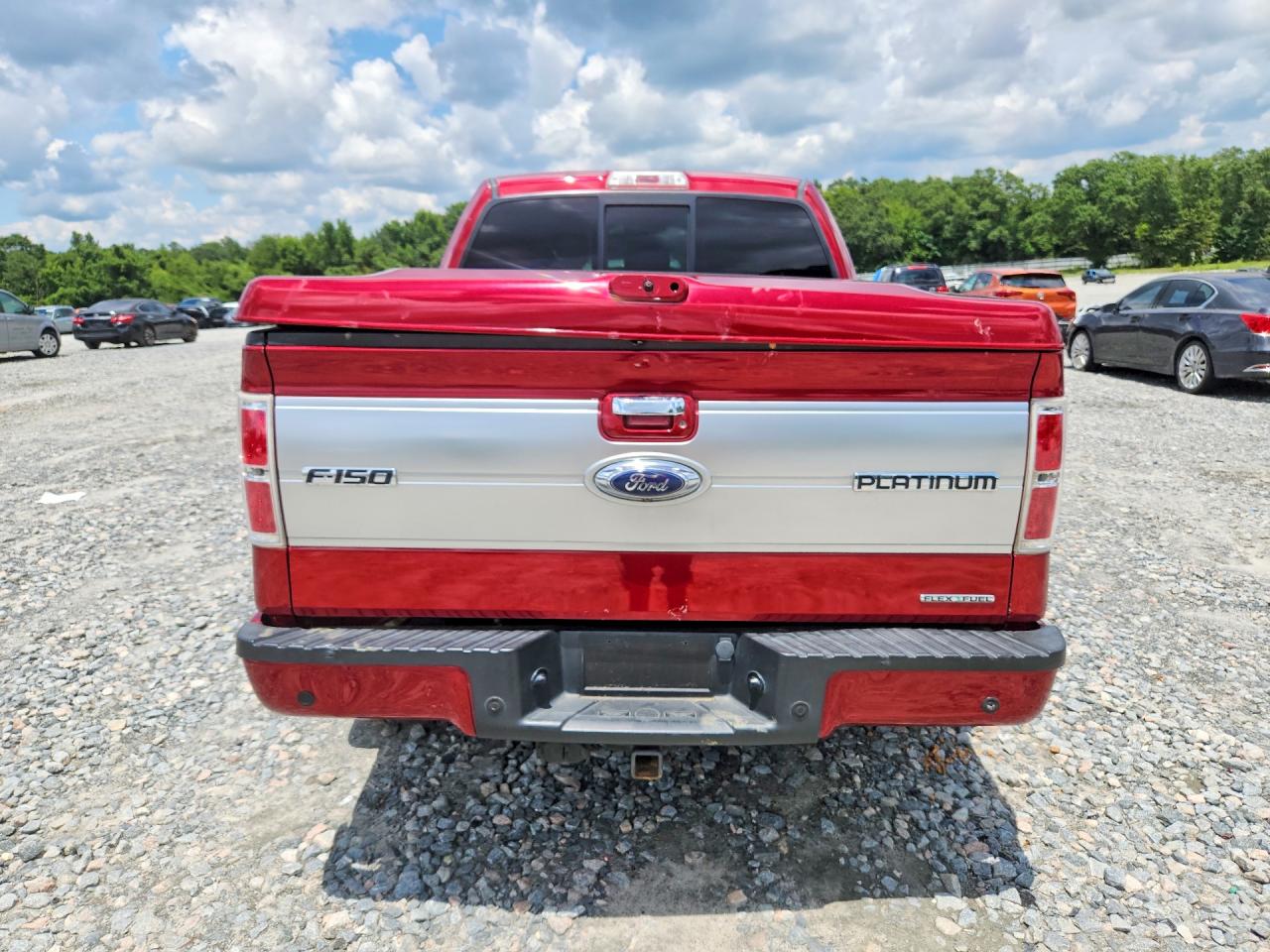 2014 Ford F150 Supercrew Red vin: 1FTFW1EF8EFB39406