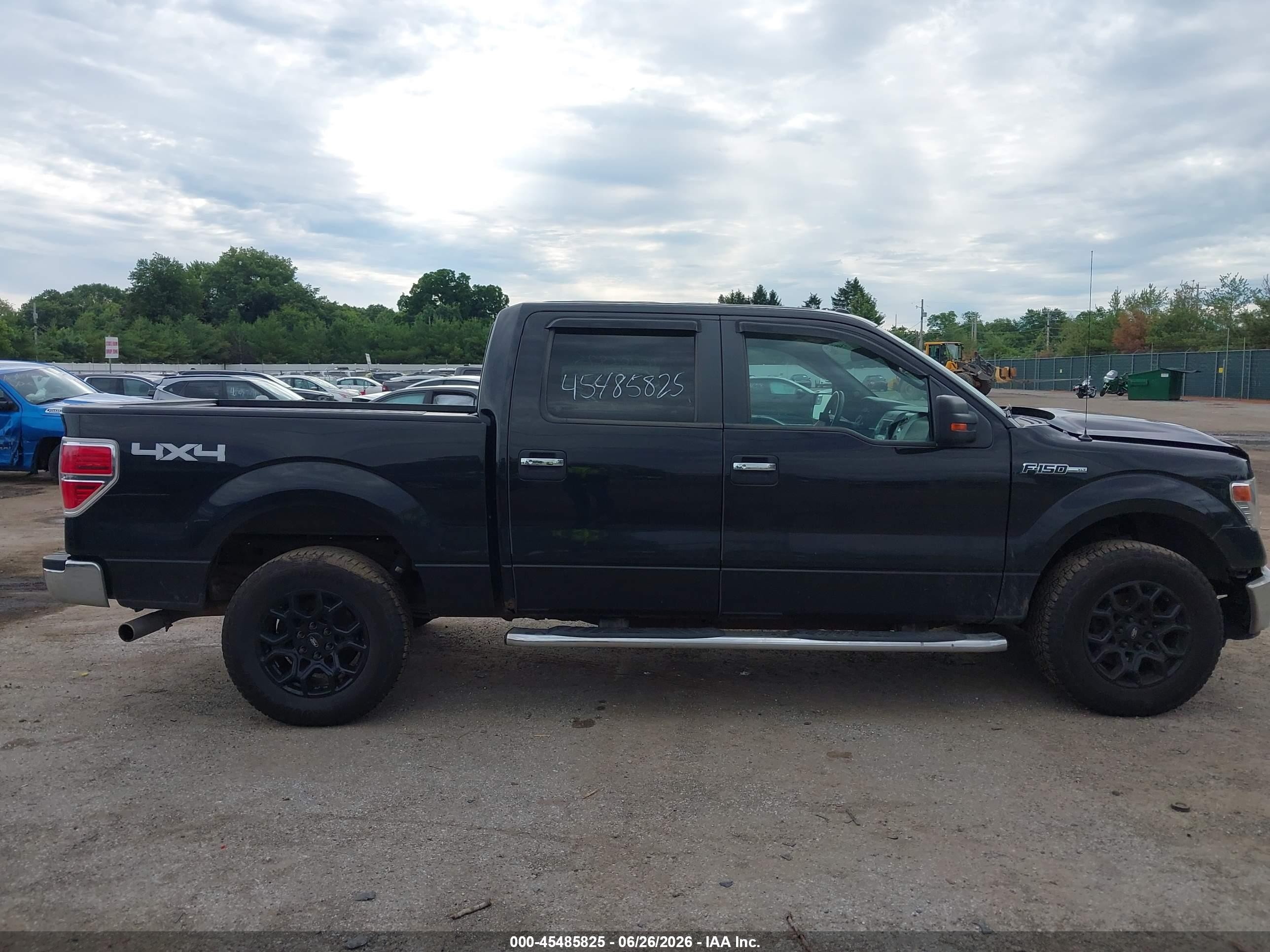 2014 Ford F-150 Xlt Black vin: 1FTFW1EF8EFB75953