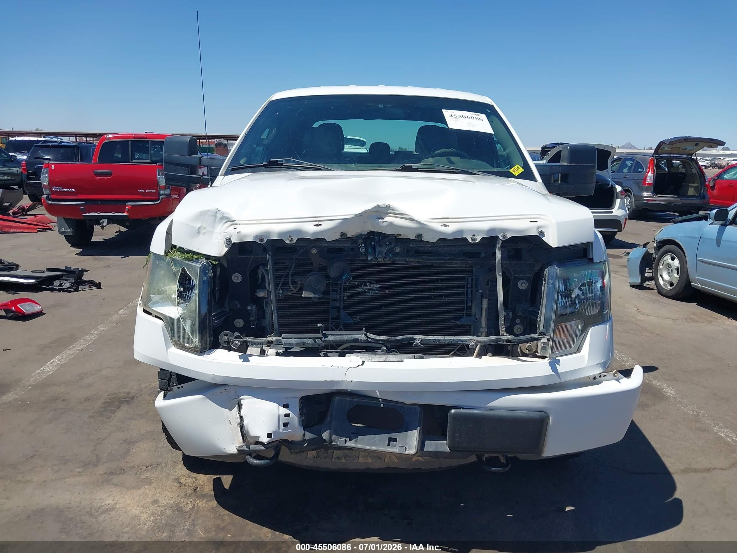 2014 Ford F-150 Fx4/king Ranch/lariat/platinum/stx/xl/xlt White vin: 1FTFW1EF8EFC09907