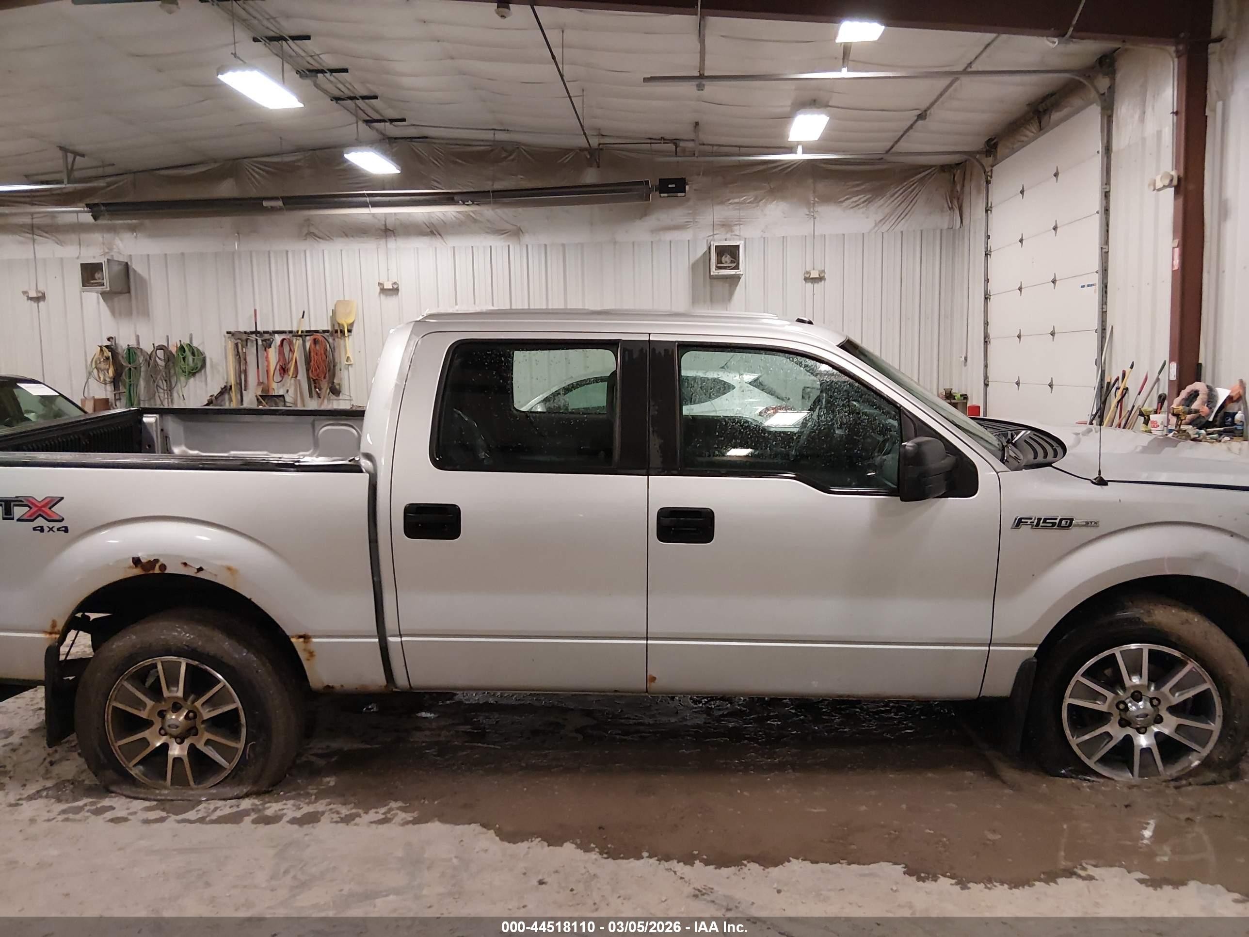 2014 Ford F-150 Stx Silver vin: 1FTFW1EF8EFC14833