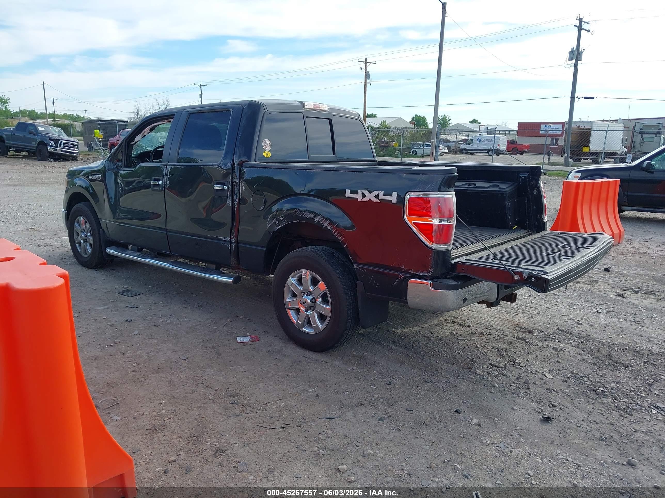 2014 Ford F-150 Xlt Black vin: 1FTFW1EF8EFC40784