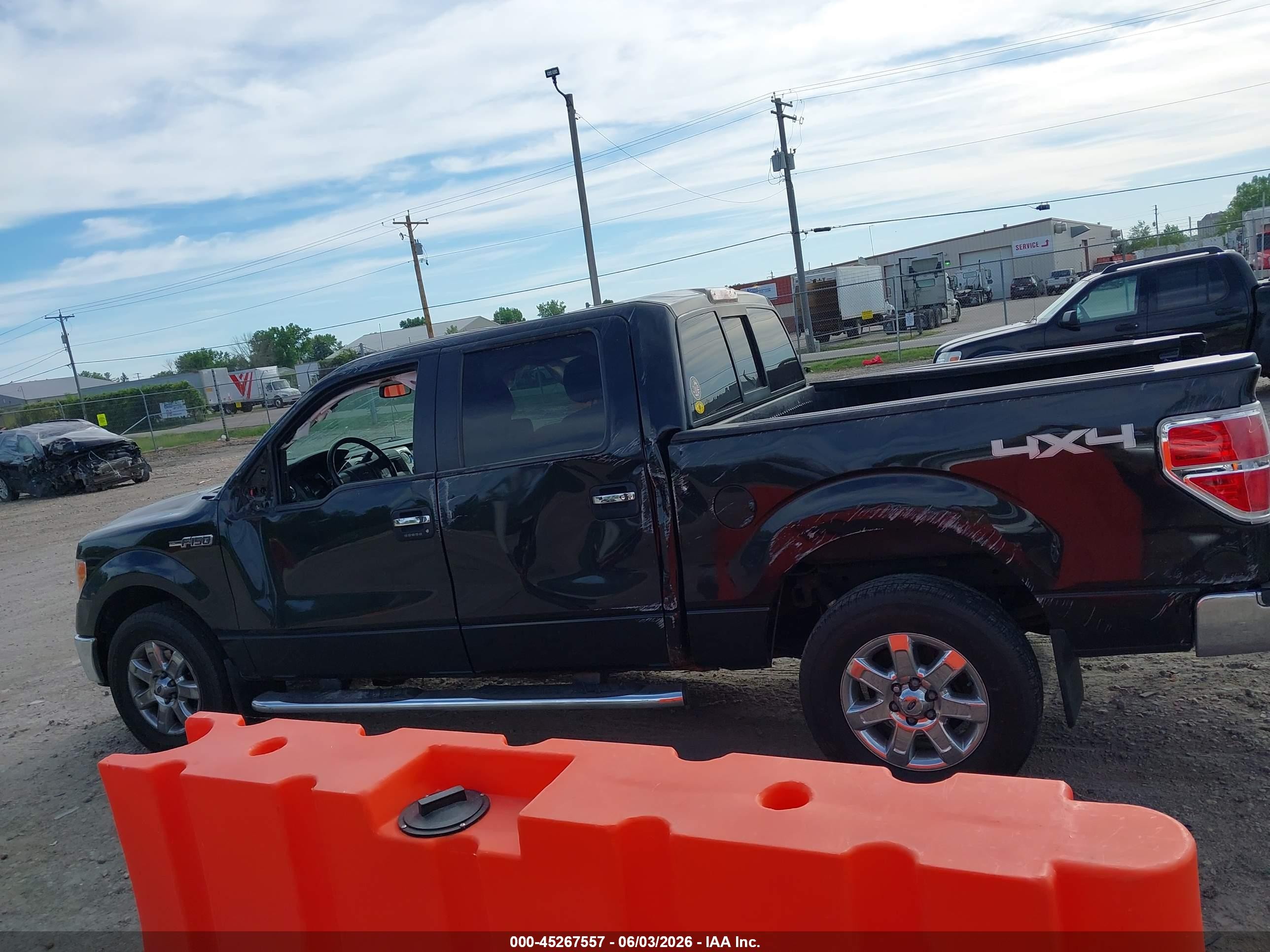 2014 Ford F-150 Xlt Black vin: 1FTFW1EF8EFC40784