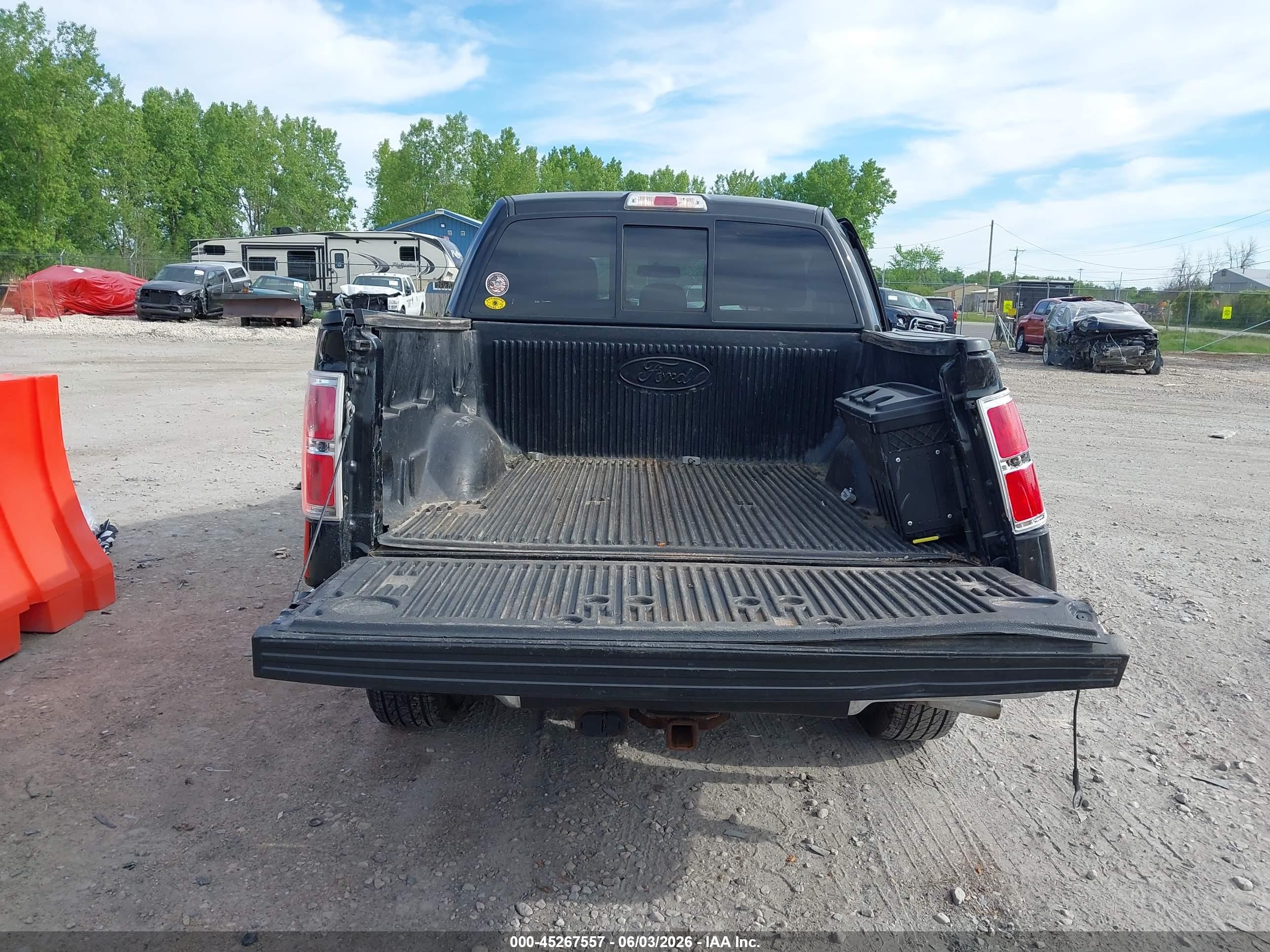 2014 Ford F-150 Xlt Black vin: 1FTFW1EF8EFC40784