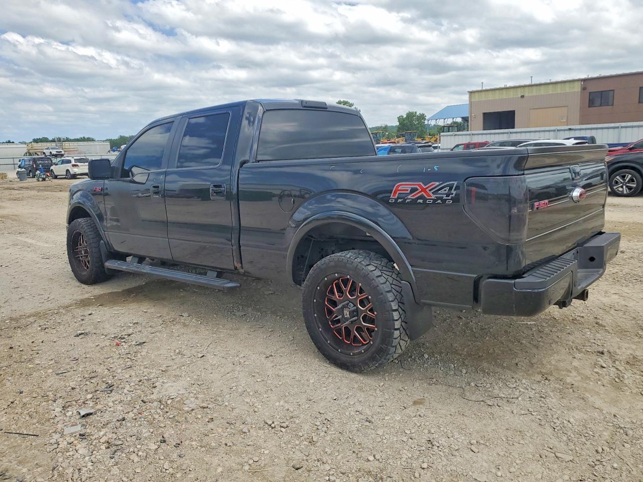 2014 Ford F150 Supercrew Black vin: 1FTFW1EF8EFC54412