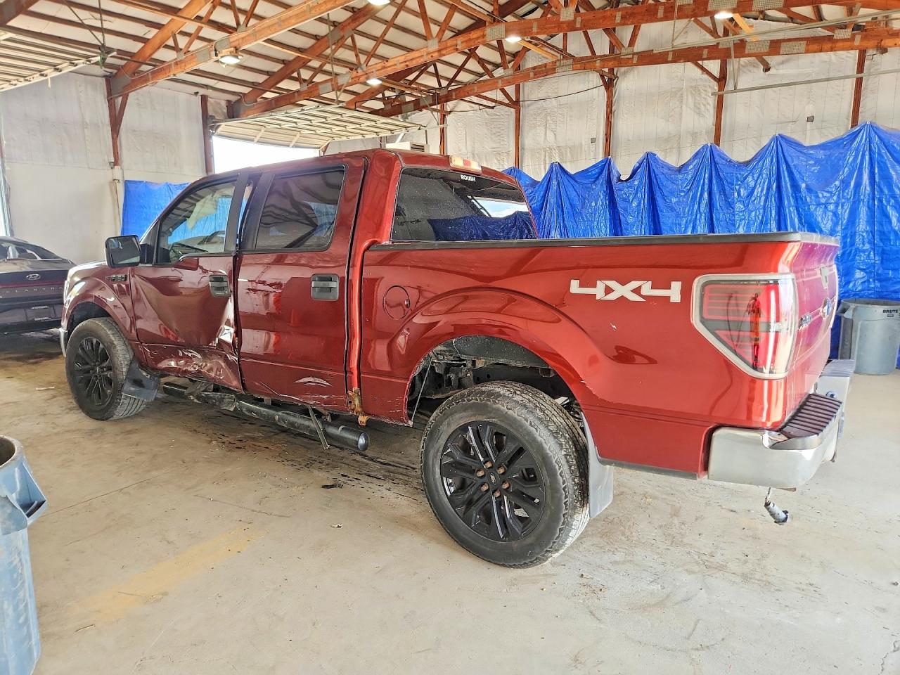 2014 Ford F150 Supercrew Коричневый vin: 1FTFW1EF8EKD39984