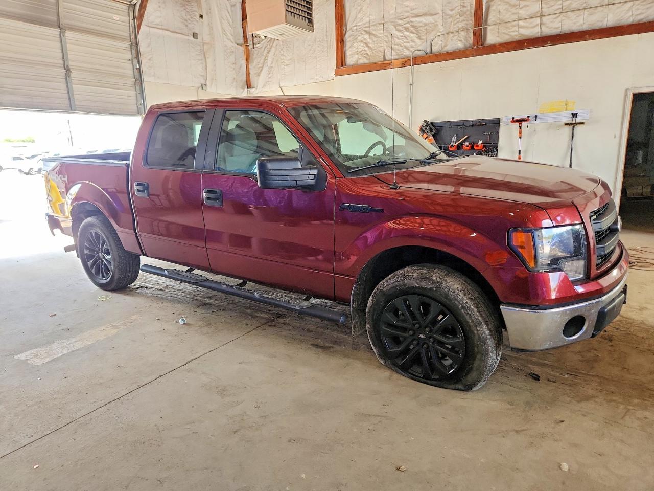 2014 Ford F150 Supercrew Коричневый vin: 1FTFW1EF8EKD39984
