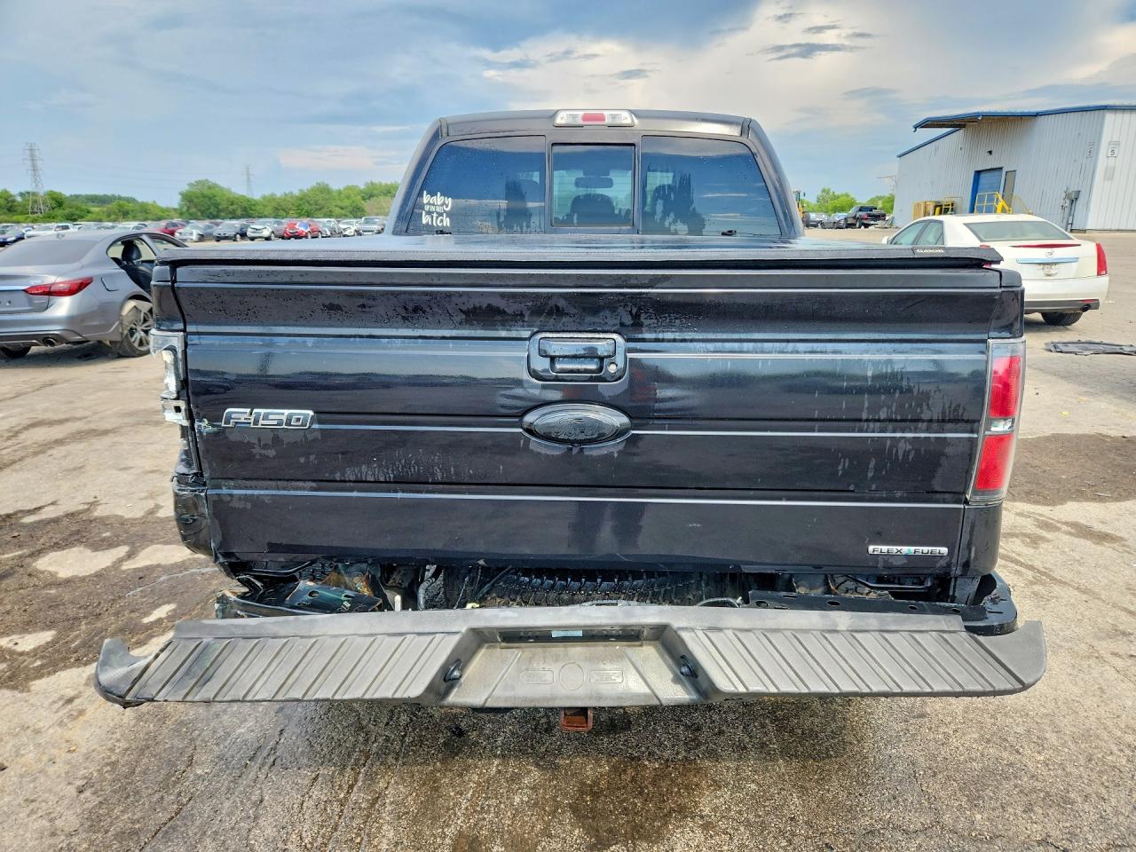 2014 Ford F150 Supercrew Черный vin: 1FTFW1EF8EKD50001