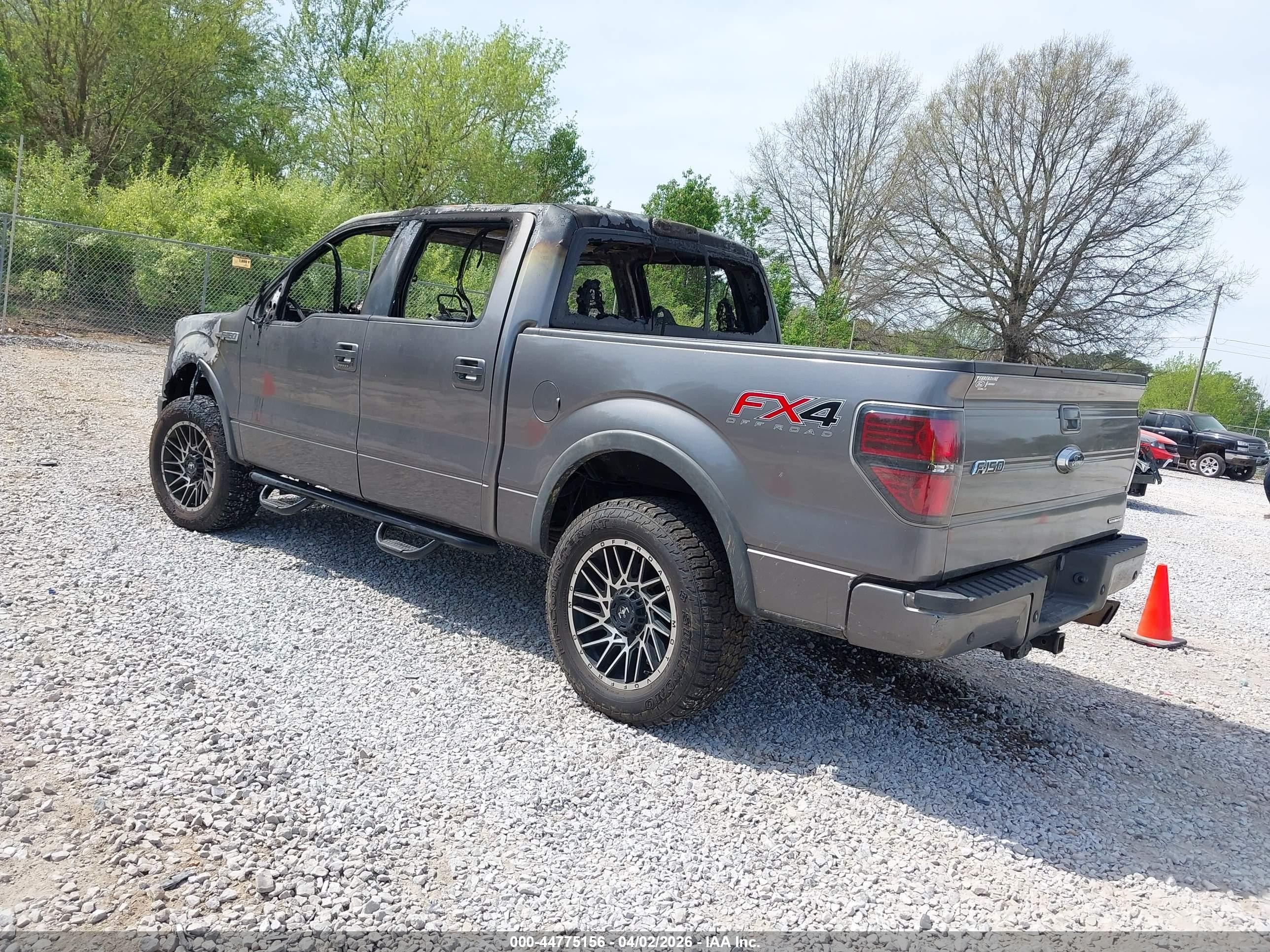 2014 Ford F-150 Fx4 Gray vin: 1FTFW1EF8EKF01869