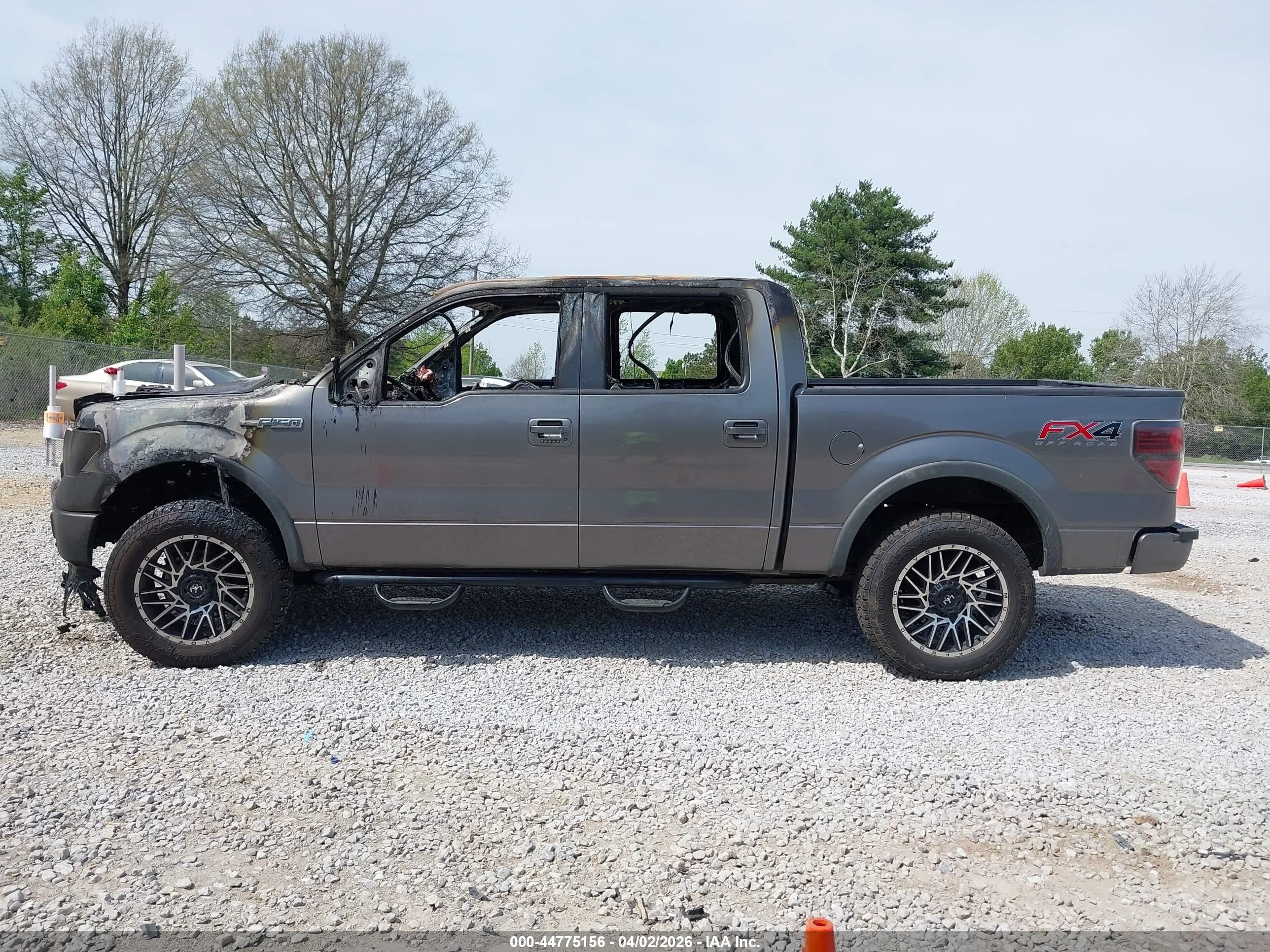 2014 Ford F-150 Fx4 Gray vin: 1FTFW1EF8EKF01869