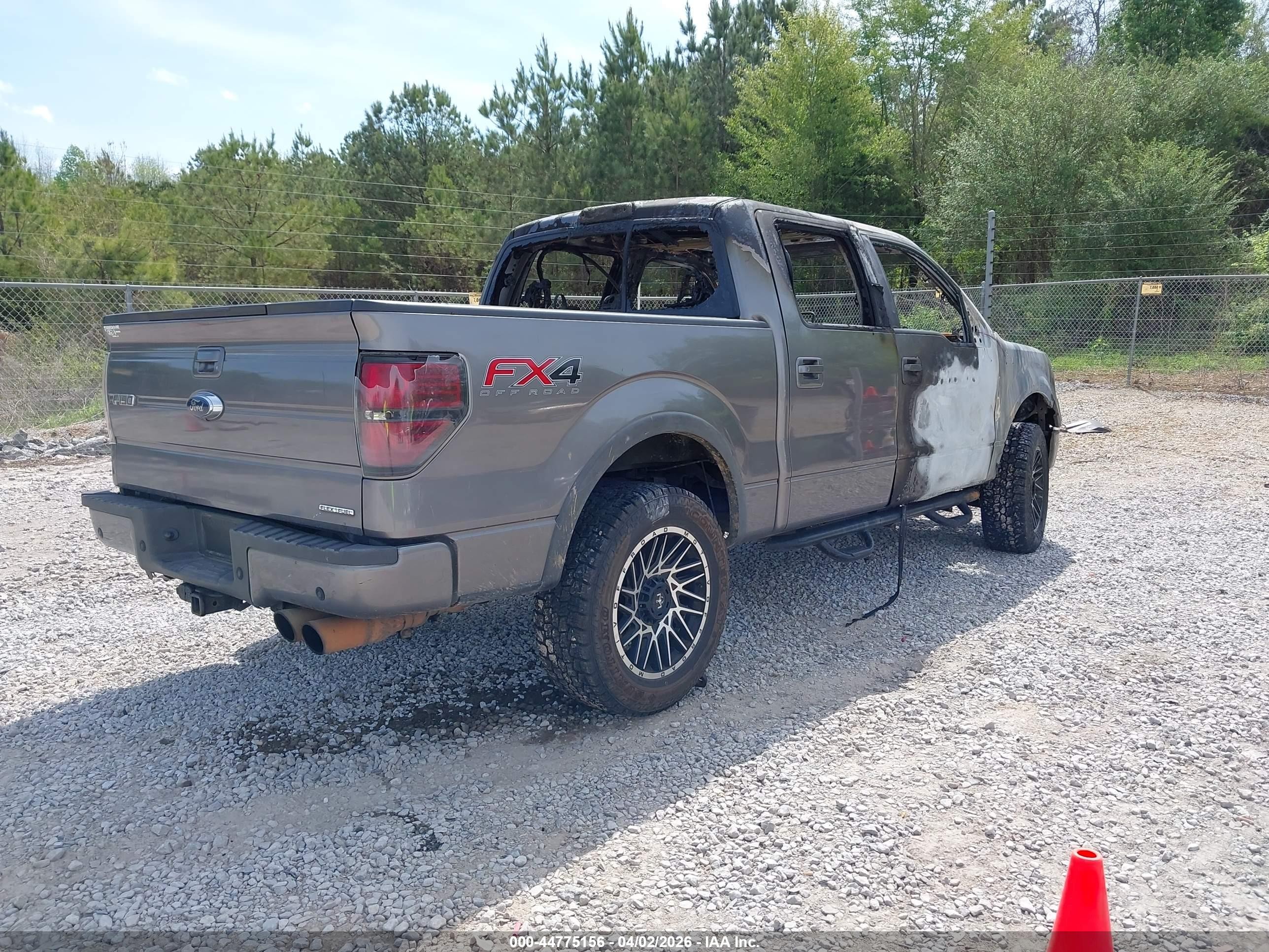 2014 Ford F-150 Fx4 Gray vin: 1FTFW1EF8EKF01869