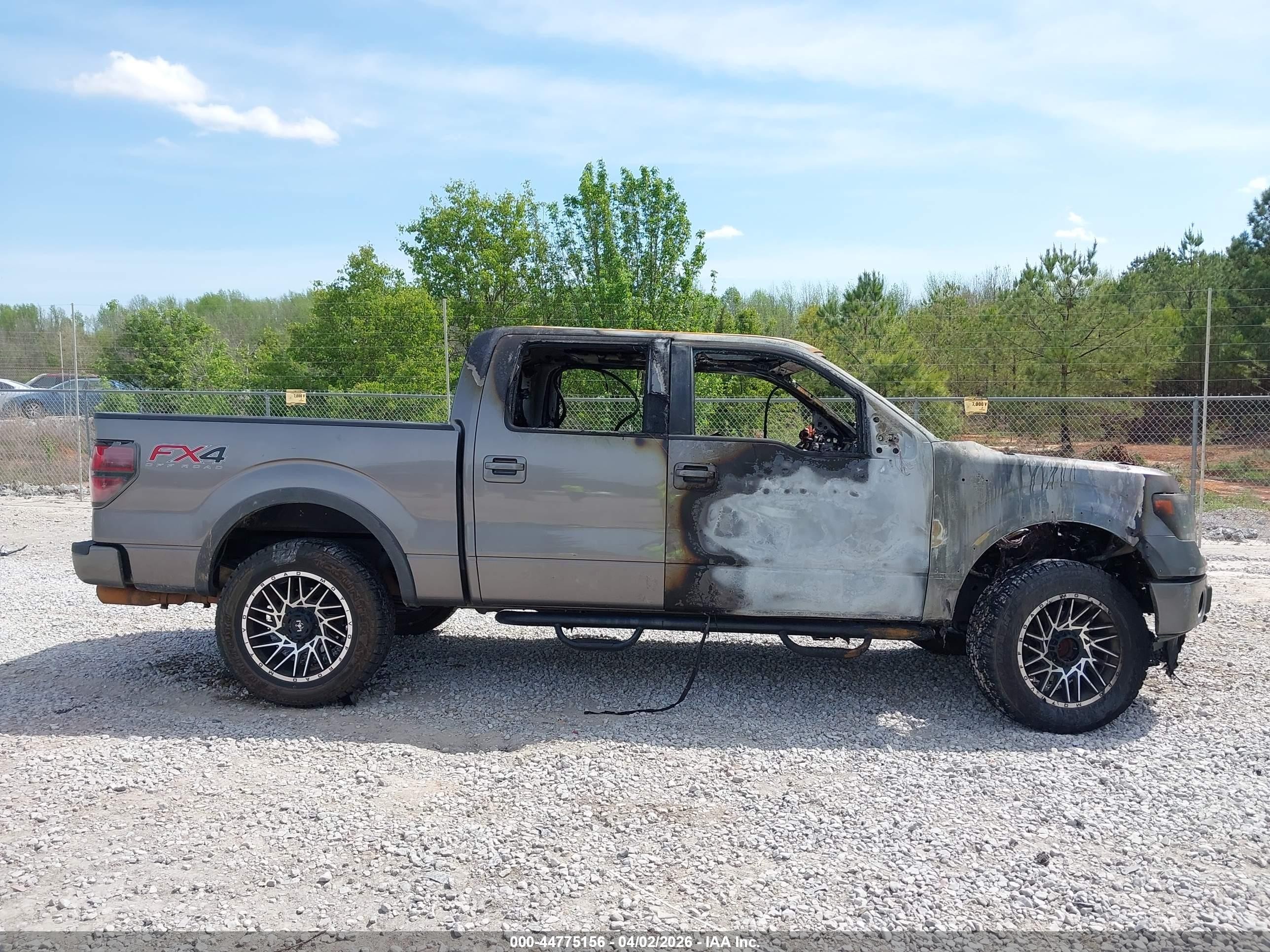 2014 Ford F-150 Fx4 Gray vin: 1FTFW1EF8EKF01869