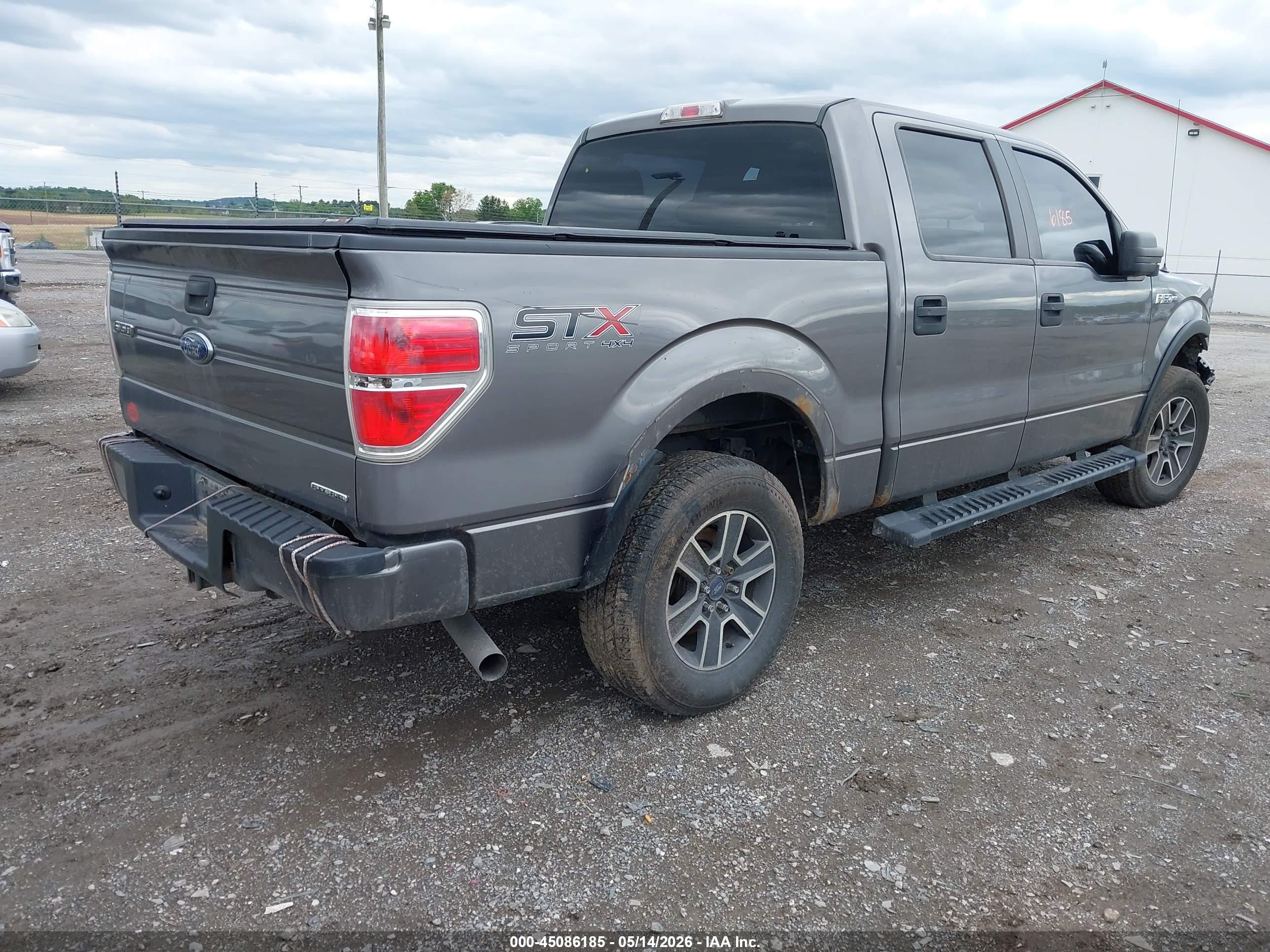 2014 Ford F-150 Stx Серый vin: 1FTFW1EF8EKF03203
