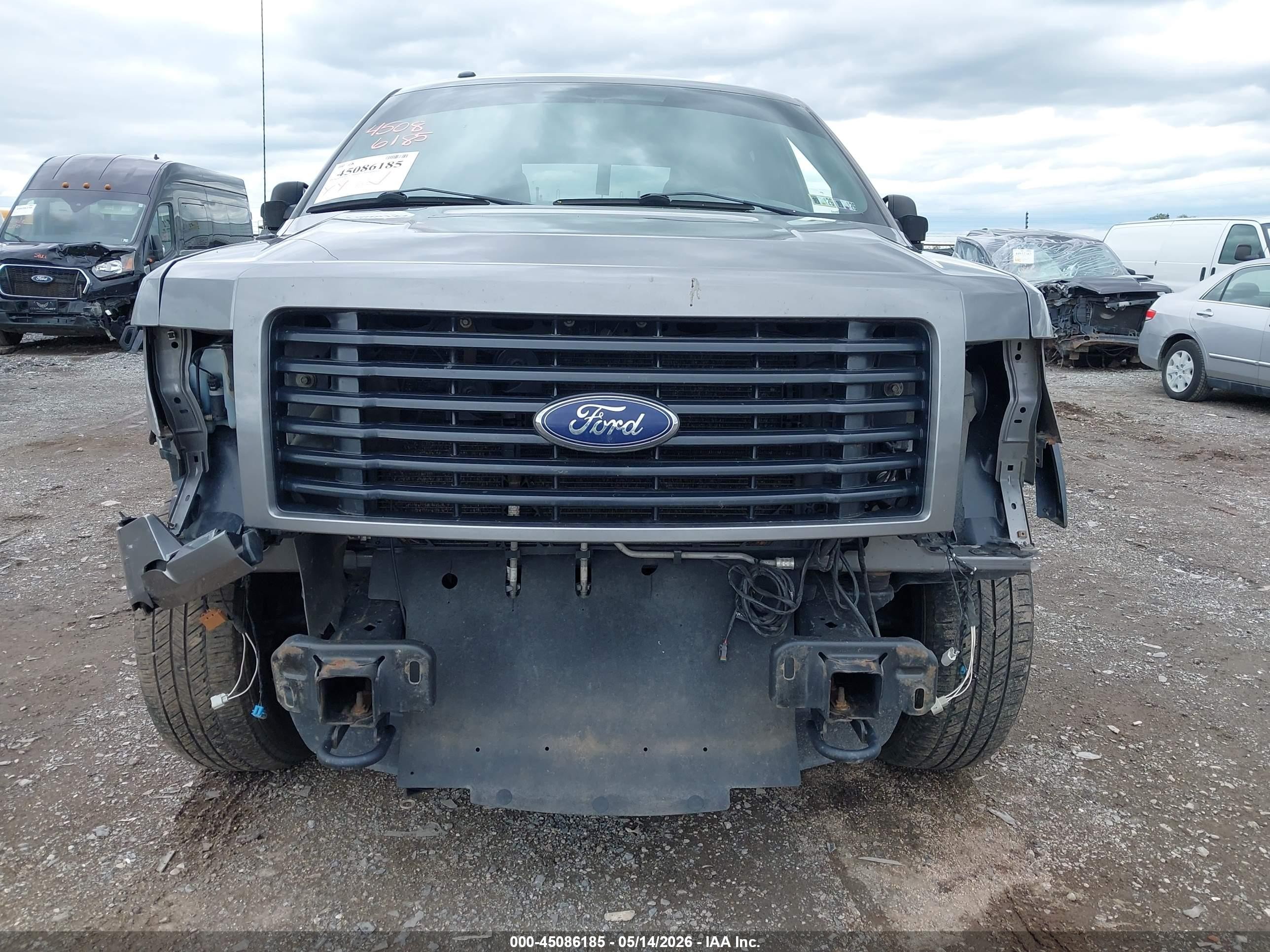2014 Ford F-150 Stx Серый vin: 1FTFW1EF8EKF03203