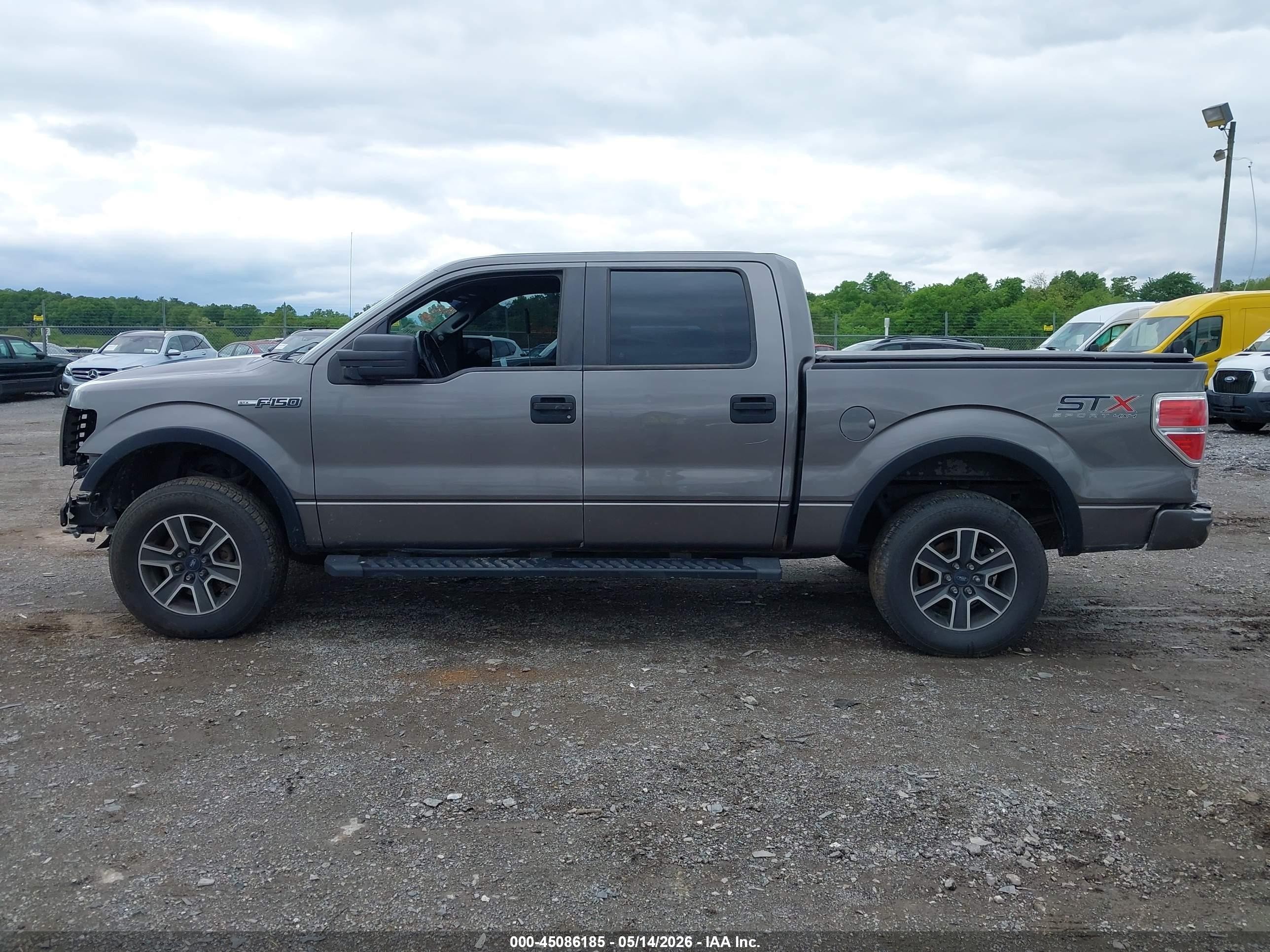 2014 Ford F-150 Stx Серый vin: 1FTFW1EF8EKF03203