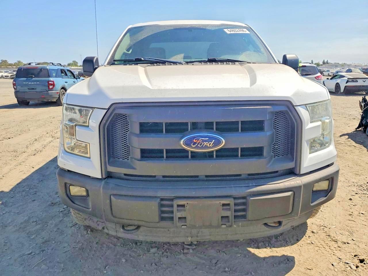 2015 Ford F150 Supercrew White vin: 1FTFW1EF8FFA61341