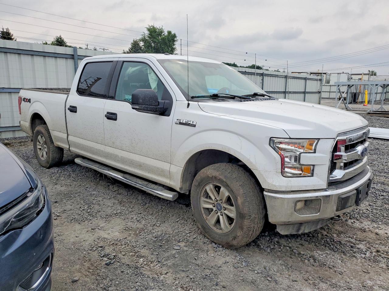 2015 Ford F150 Supercrew White vin: 1FTFW1EF8FFC24988