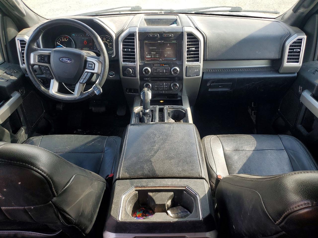 2015 Ford F150 Supercrew Черный vin: 1FTFW1EF8FFC79487