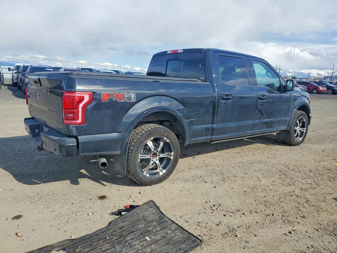 2015 Ford F150 Supercrew Черный vin: 1FTFW1EF8FFC79487