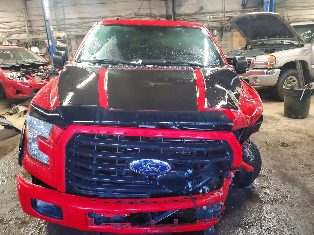 2016 Ford F150 Unknown Красный vin: 1FTFW1EF8GFC69933
