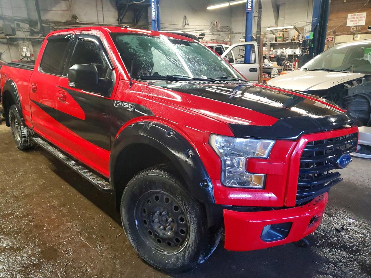 2016 Ford F150 Unknown Красный vin: 1FTFW1EF8GFC69933