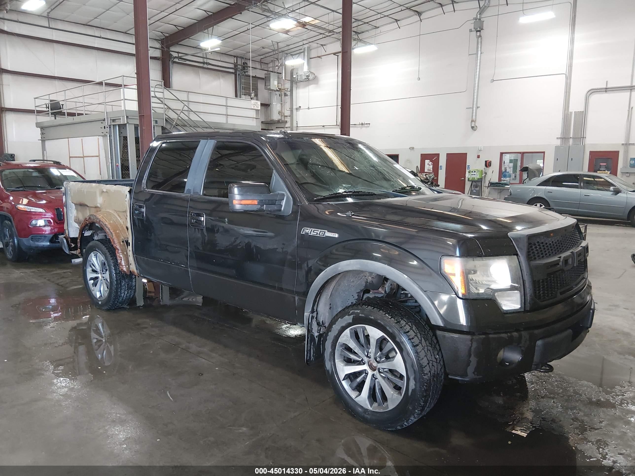 2011 Ford F-150 Fx4 Black vin: 1FTFW1EF9BFA08979