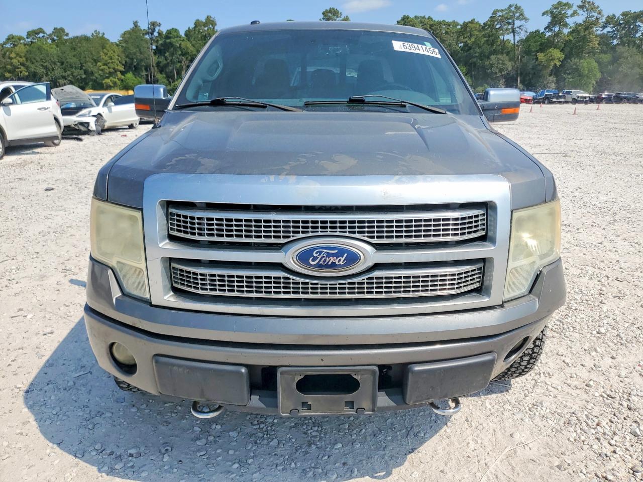 2011 Ford F150 Supercrew Gray vin: 1FTFW1EF9BFA17410