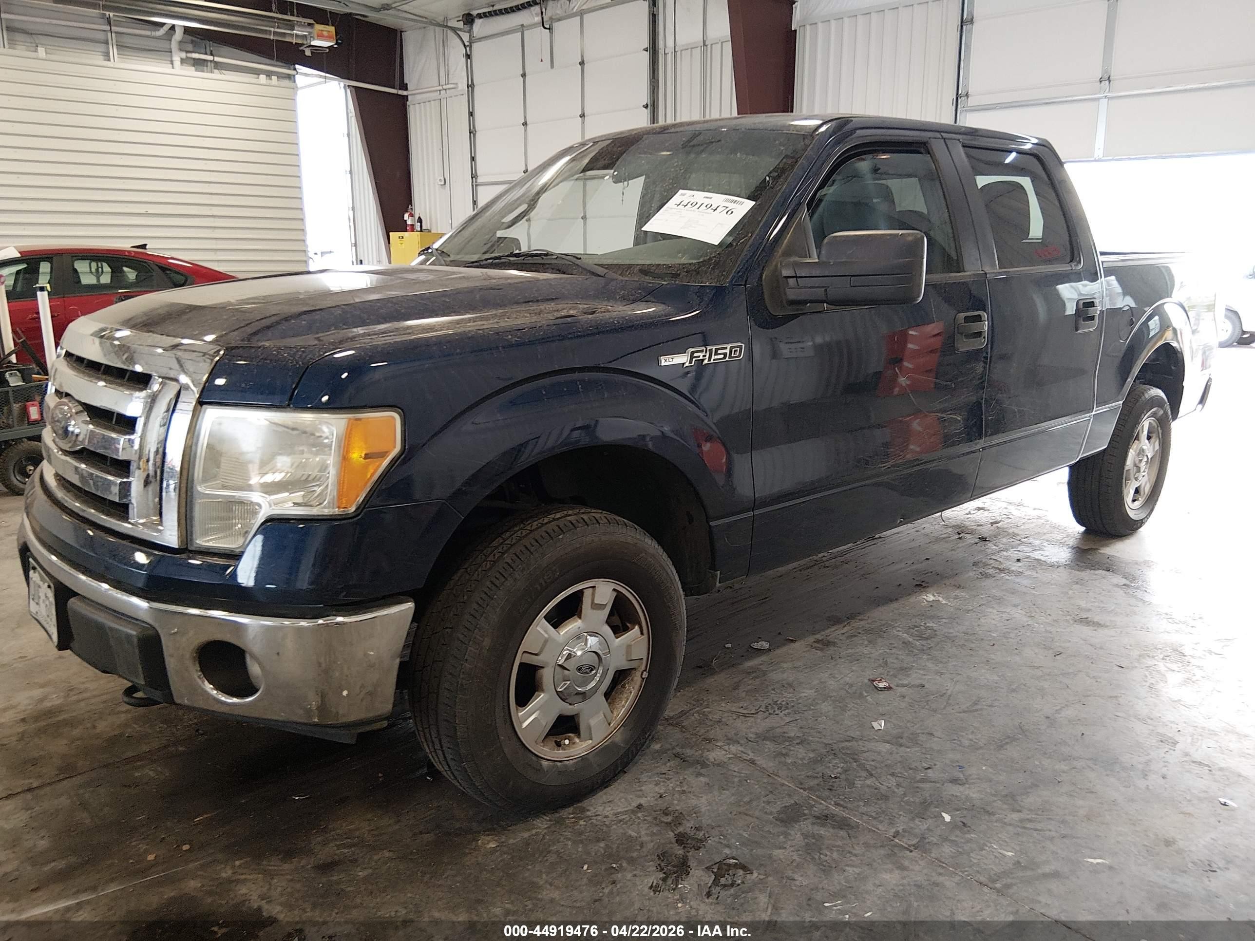 2011 Ford F-150 Xlt Blue vin: 1FTFW1EF9BFA27581