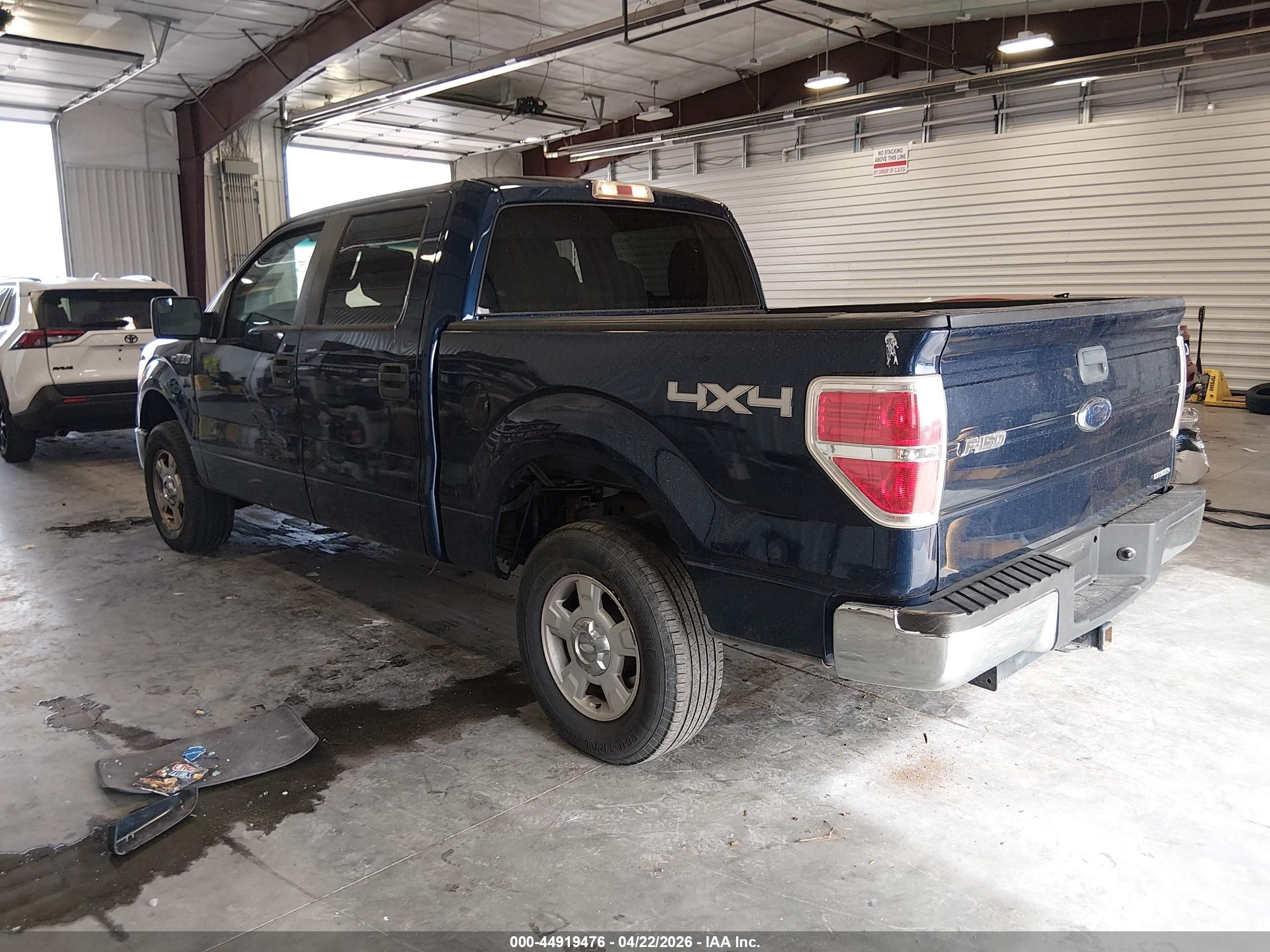 2011 Ford F-150 Xlt Blue vin: 1FTFW1EF9BFA27581