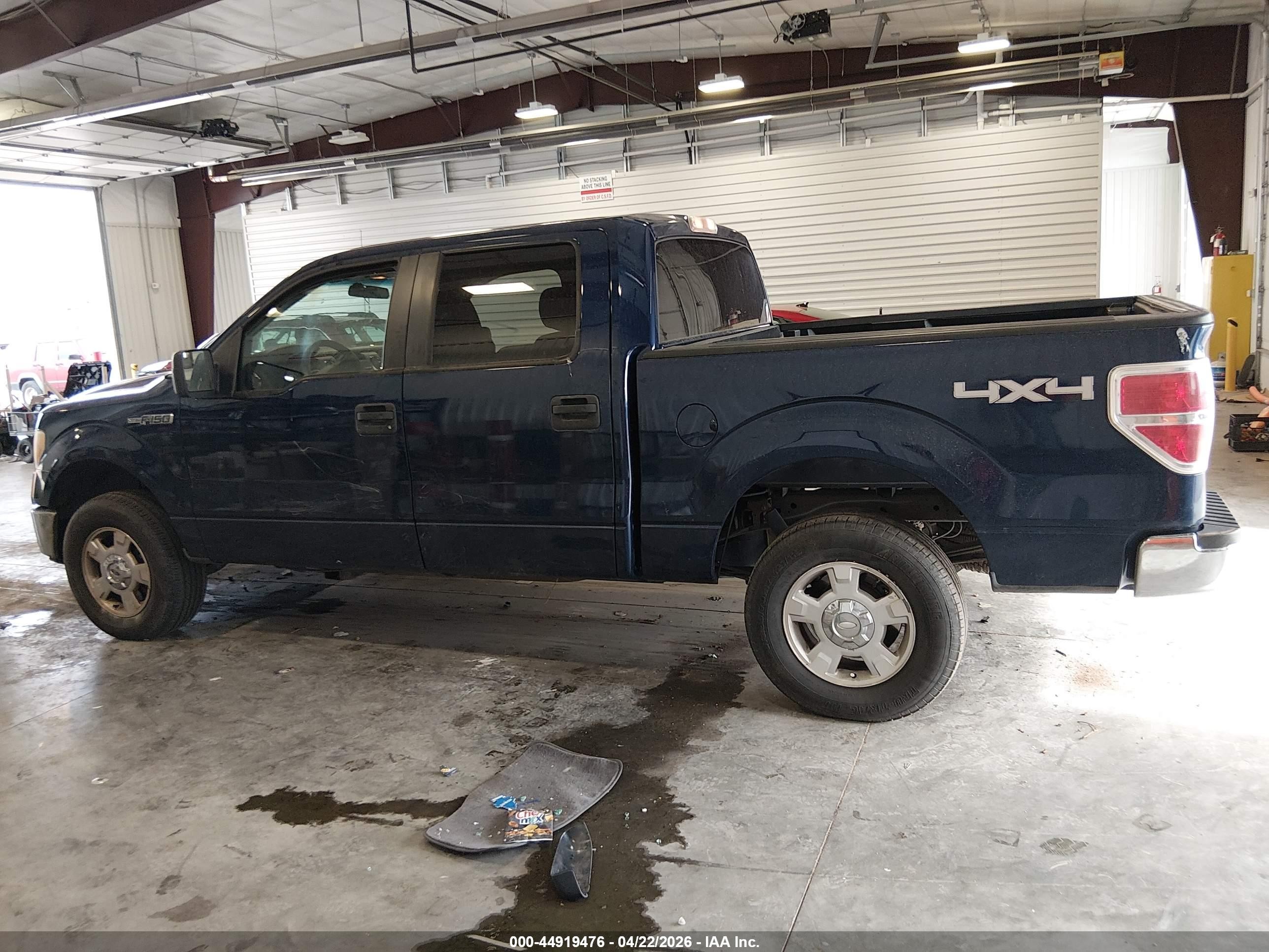 2011 Ford F-150 Xlt Blue vin: 1FTFW1EF9BFA27581