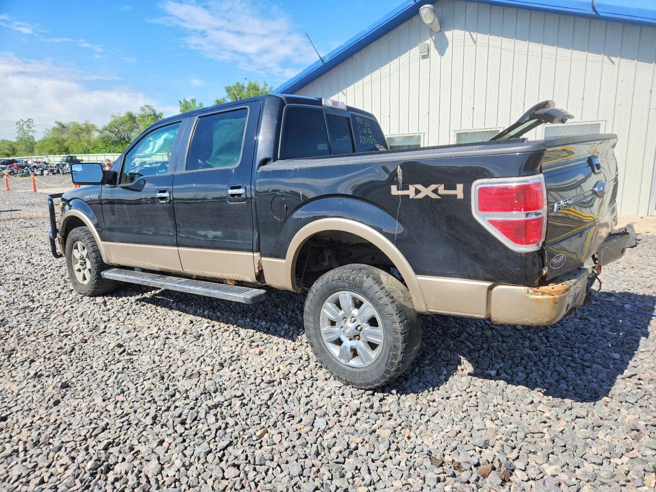 2011 Ford F150 Supercrew Black vin: 1FTFW1EF9BFA70186