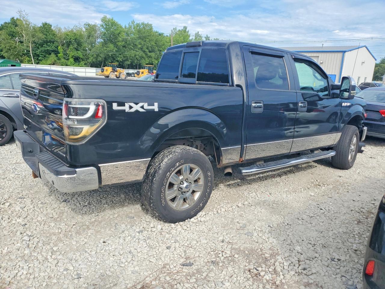 2011 Ford F150 Supercrew Black vin: 1FTFW1EF9BFB67758