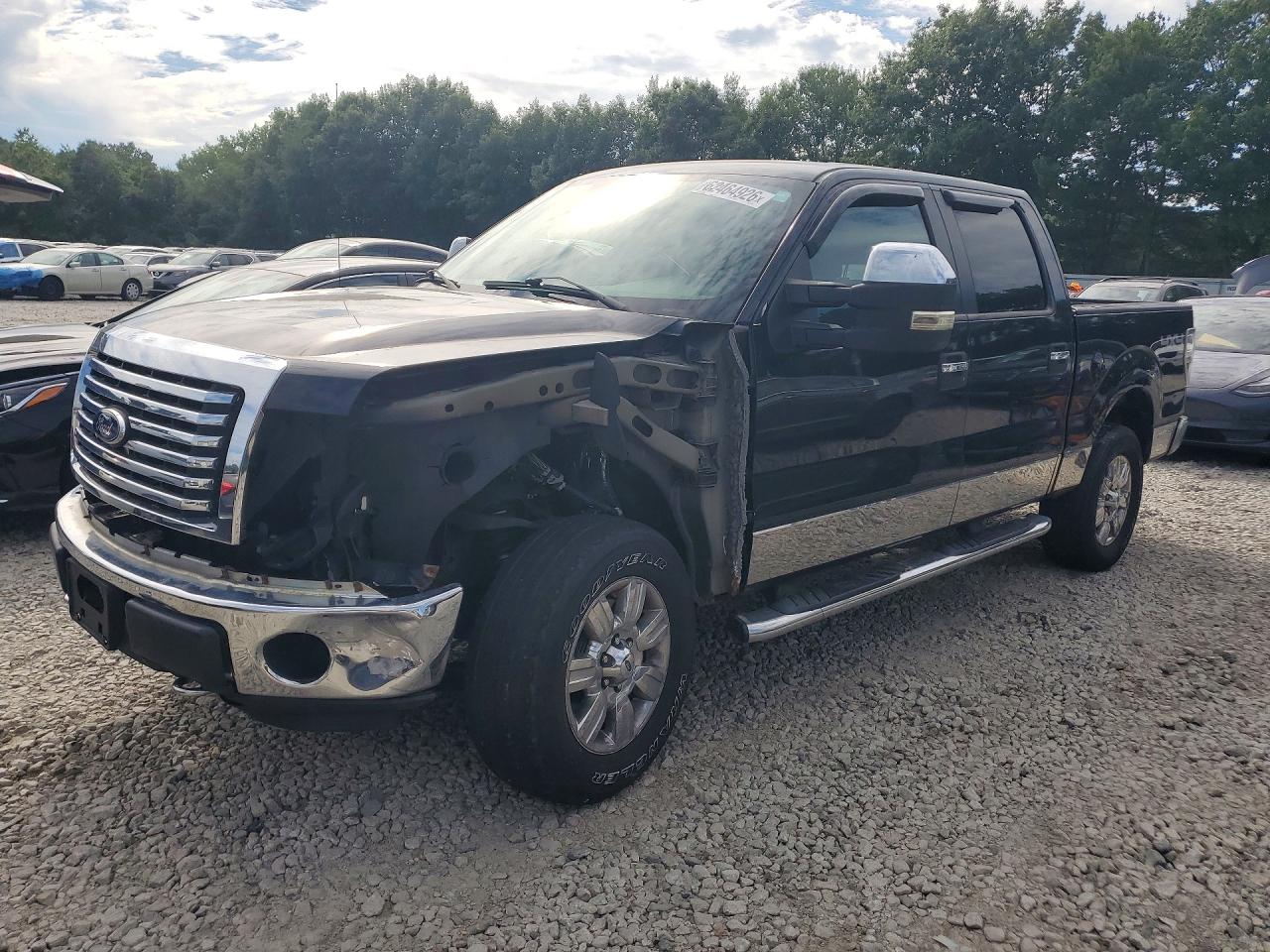 2011 Ford F150 Supercrew Black vin: 1FTFW1EF9BFB67758