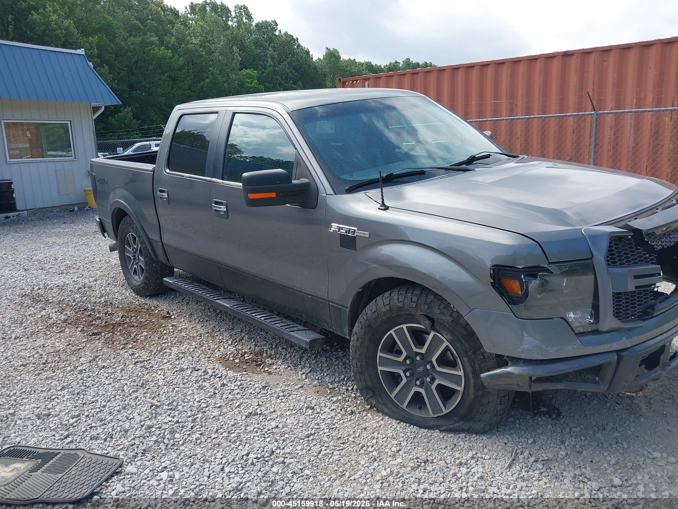 2011 Ford F-150 Xlt Gray vin: 1FTFW1EF9BFB82518
