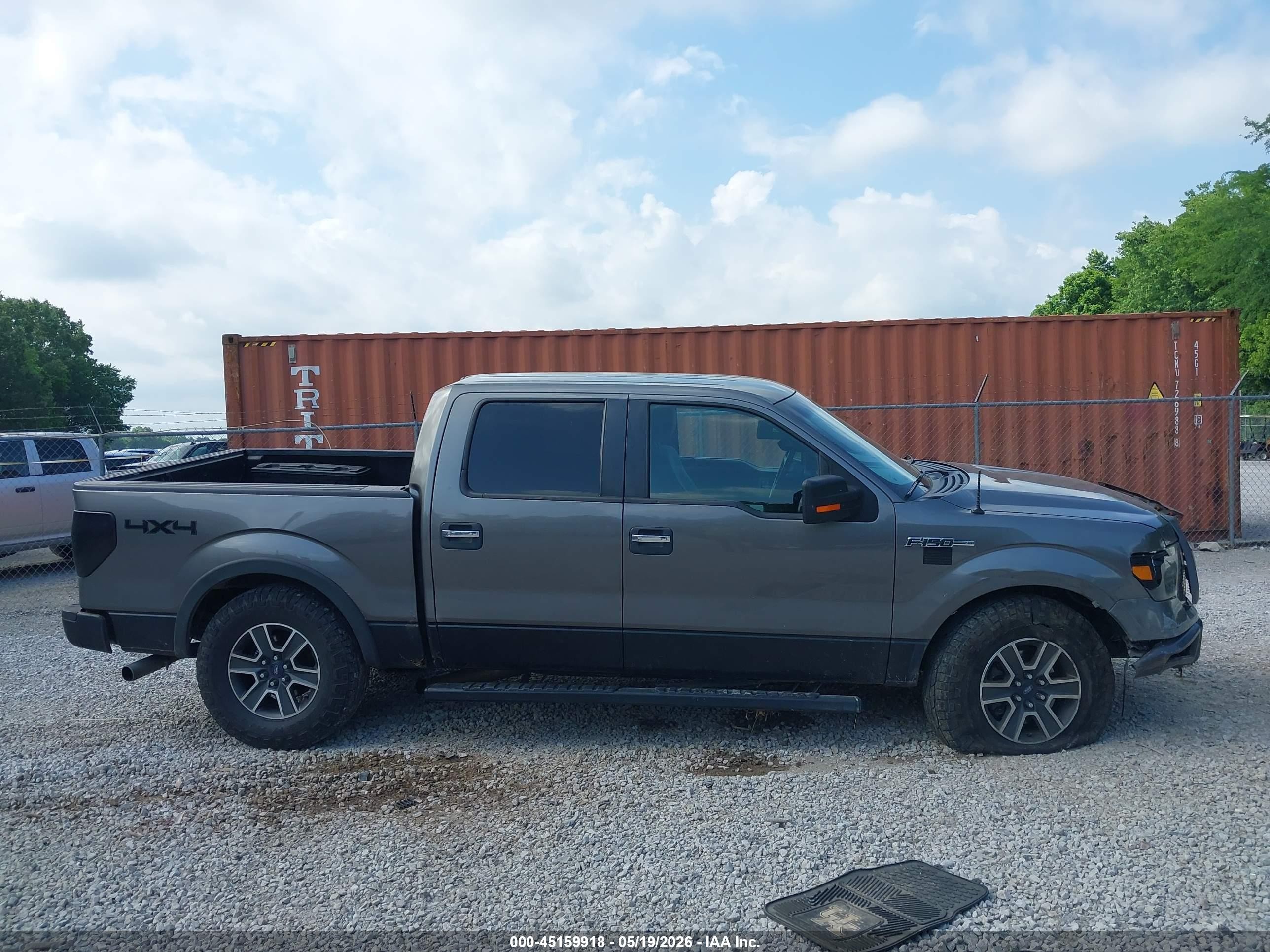 2011 Ford F-150 Xlt Gray vin: 1FTFW1EF9BFB82518