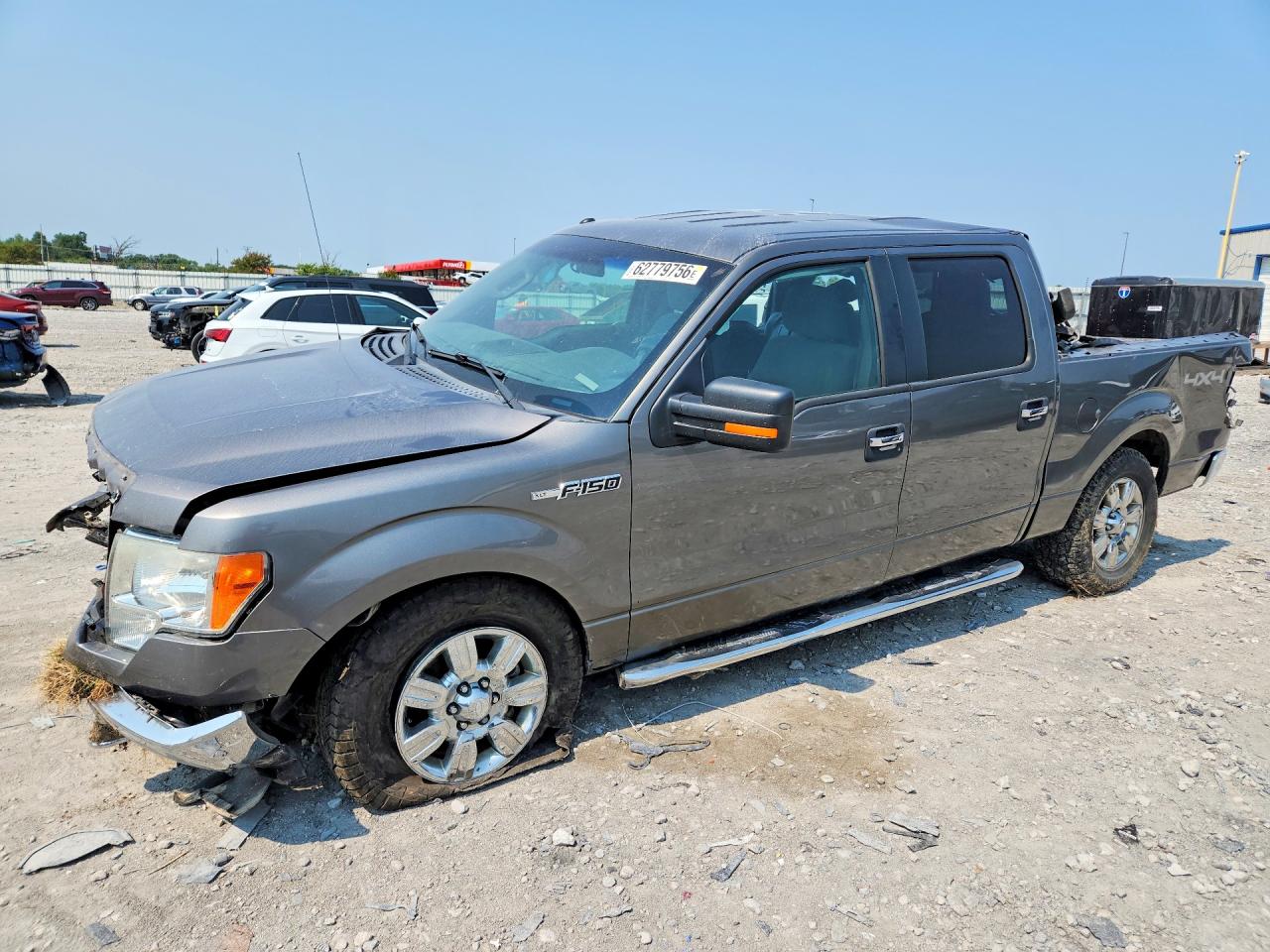 2011 Ford F150 Supercrew Серый vin: 1FTFW1EF9BFC88922