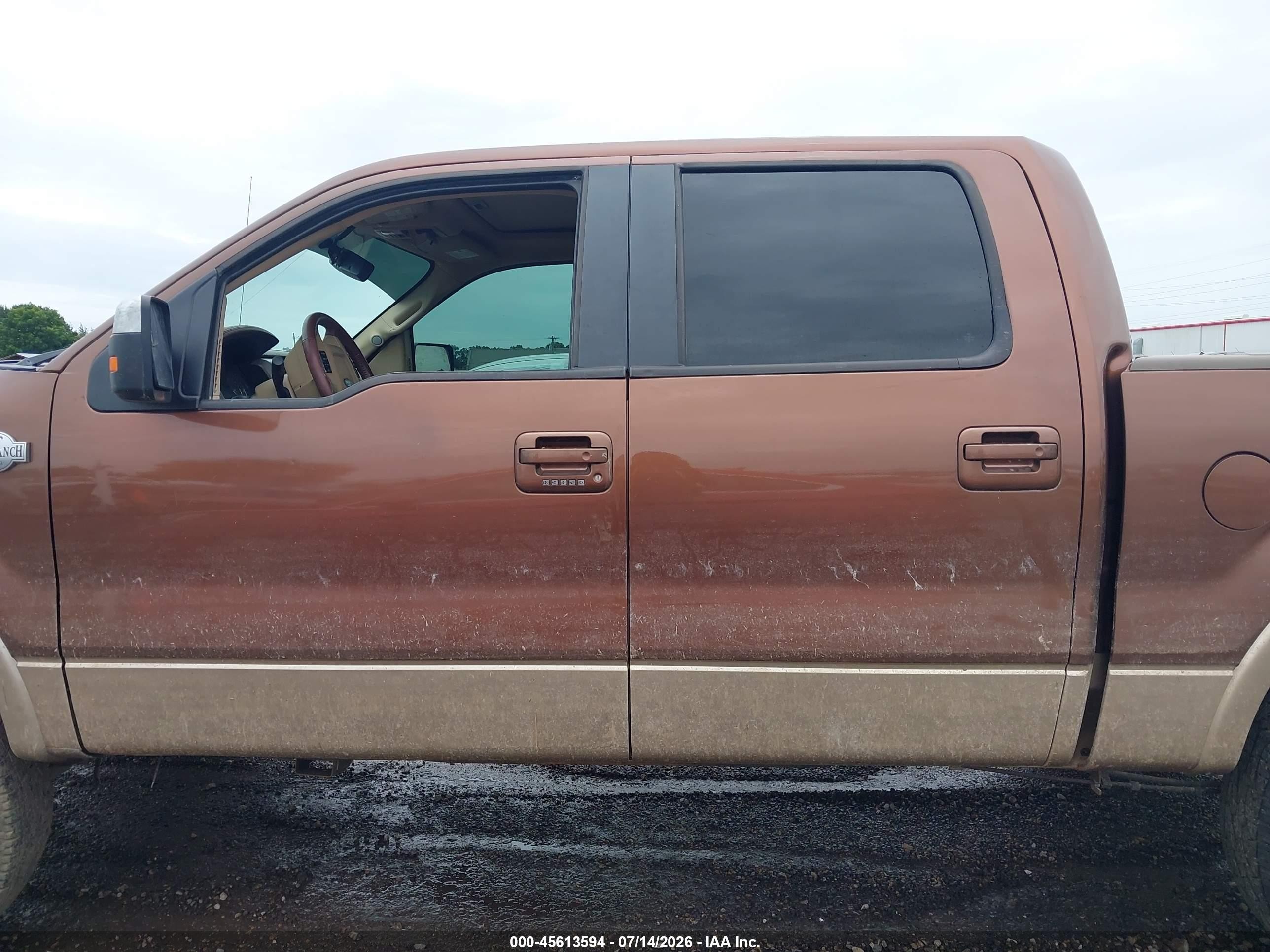 2011 Ford F-150 King Ranch Коричневый vin: 1FTFW1EF9BKD00770