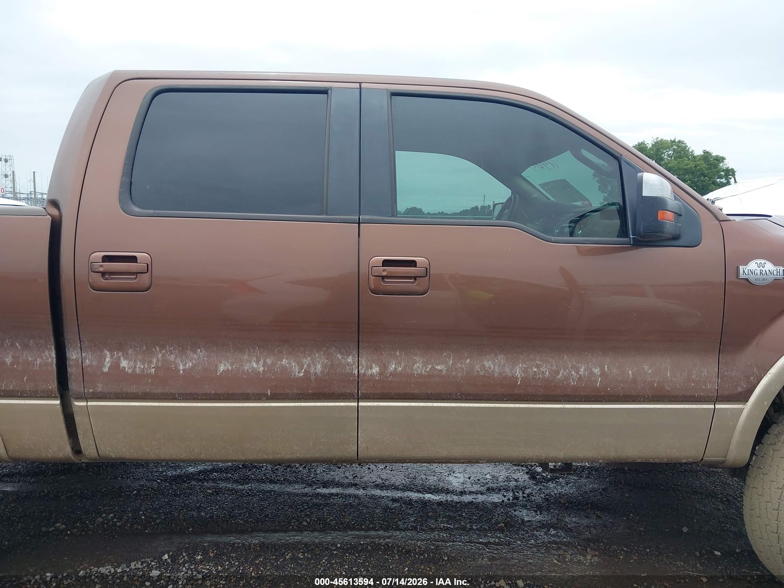2011 Ford F-150 King Ranch Коричневый vin: 1FTFW1EF9BKD00770