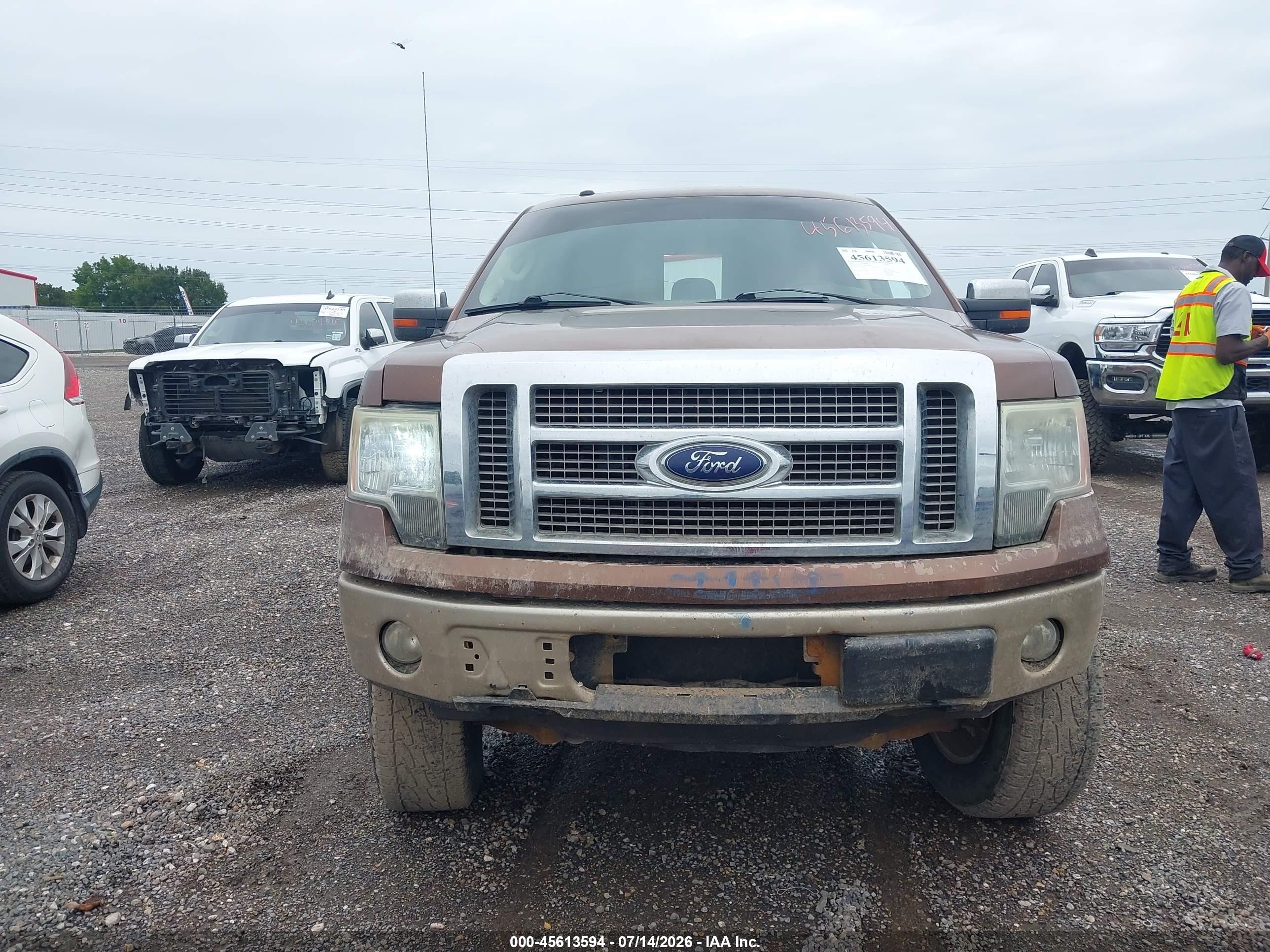 2011 Ford F-150 King Ranch Коричневый vin: 1FTFW1EF9BKD00770