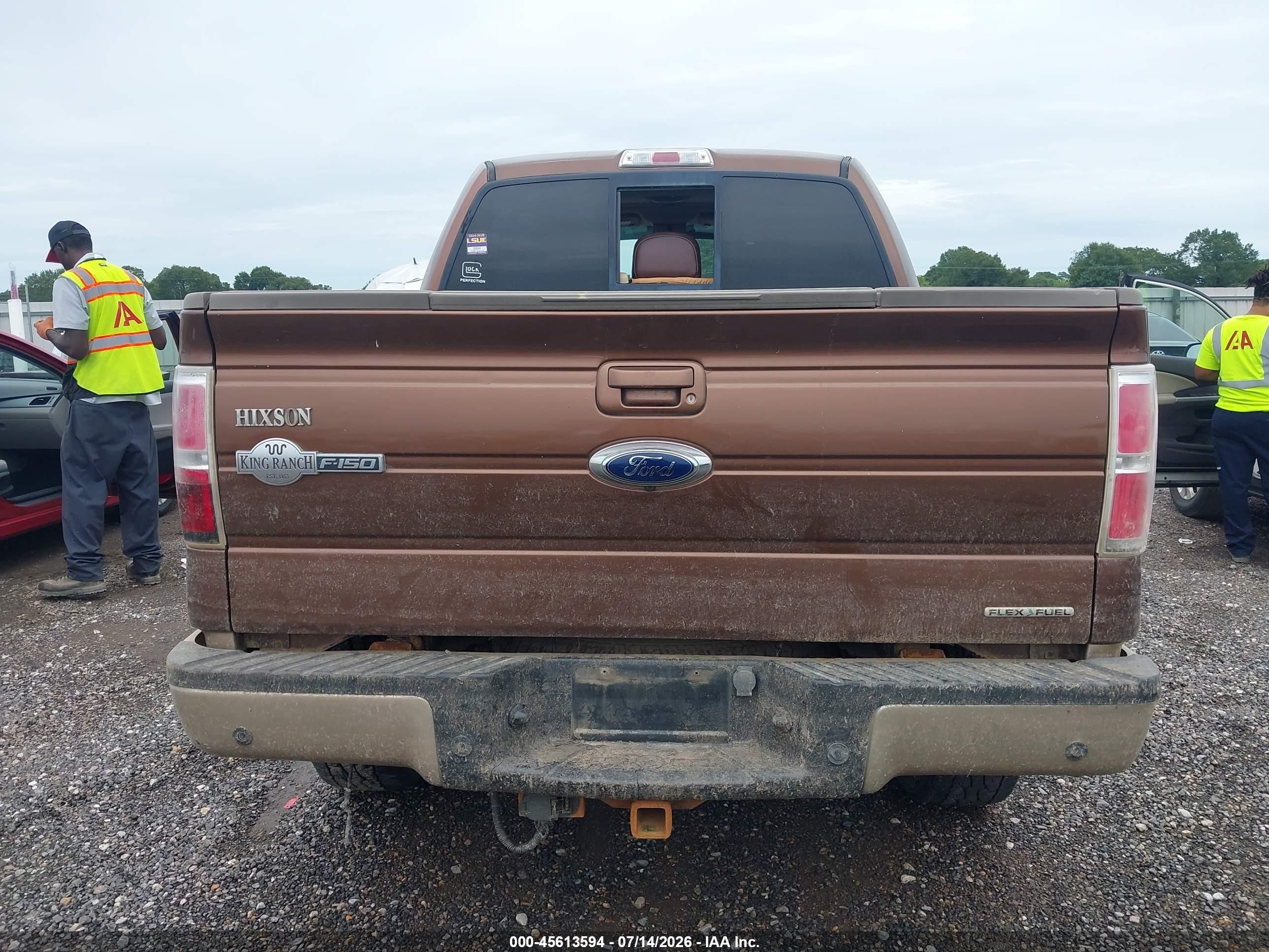 2011 Ford F-150 King Ranch Коричневый vin: 1FTFW1EF9BKD00770
