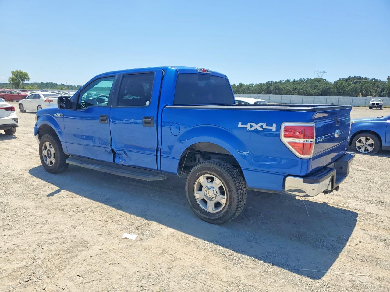 2011 Ford F150 Supercrew Blue vin: 1FTFW1EF9BKD60368
