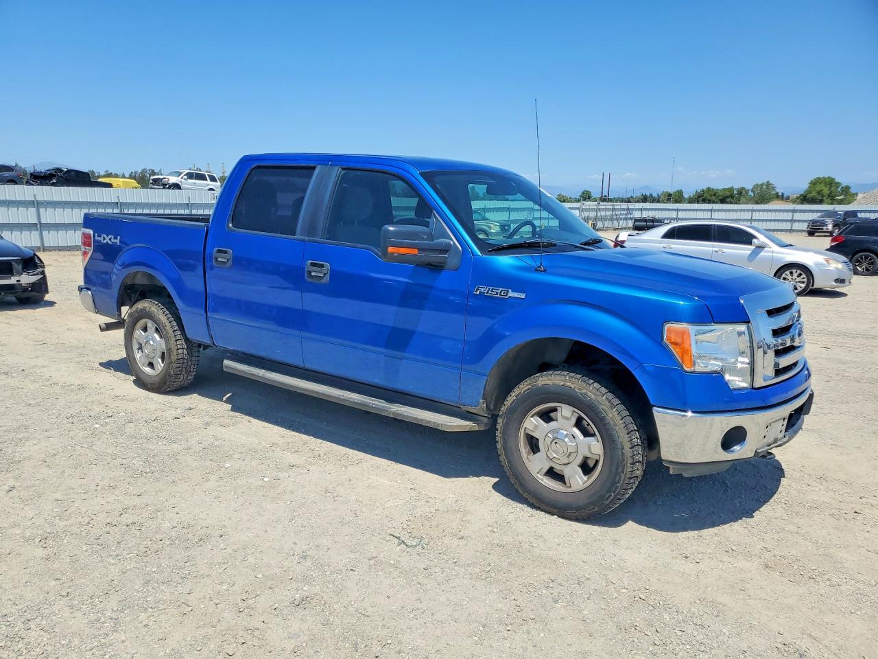 2011 Ford F150 Supercrew Blue vin: 1FTFW1EF9BKD60368