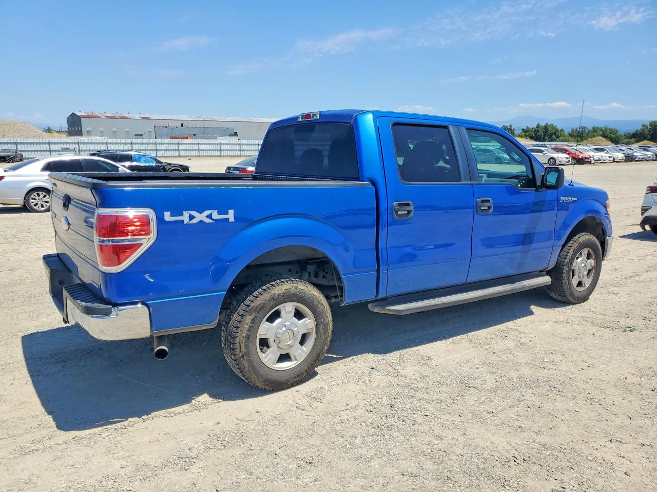 2011 Ford F150 Supercrew Blue vin: 1FTFW1EF9BKD60368